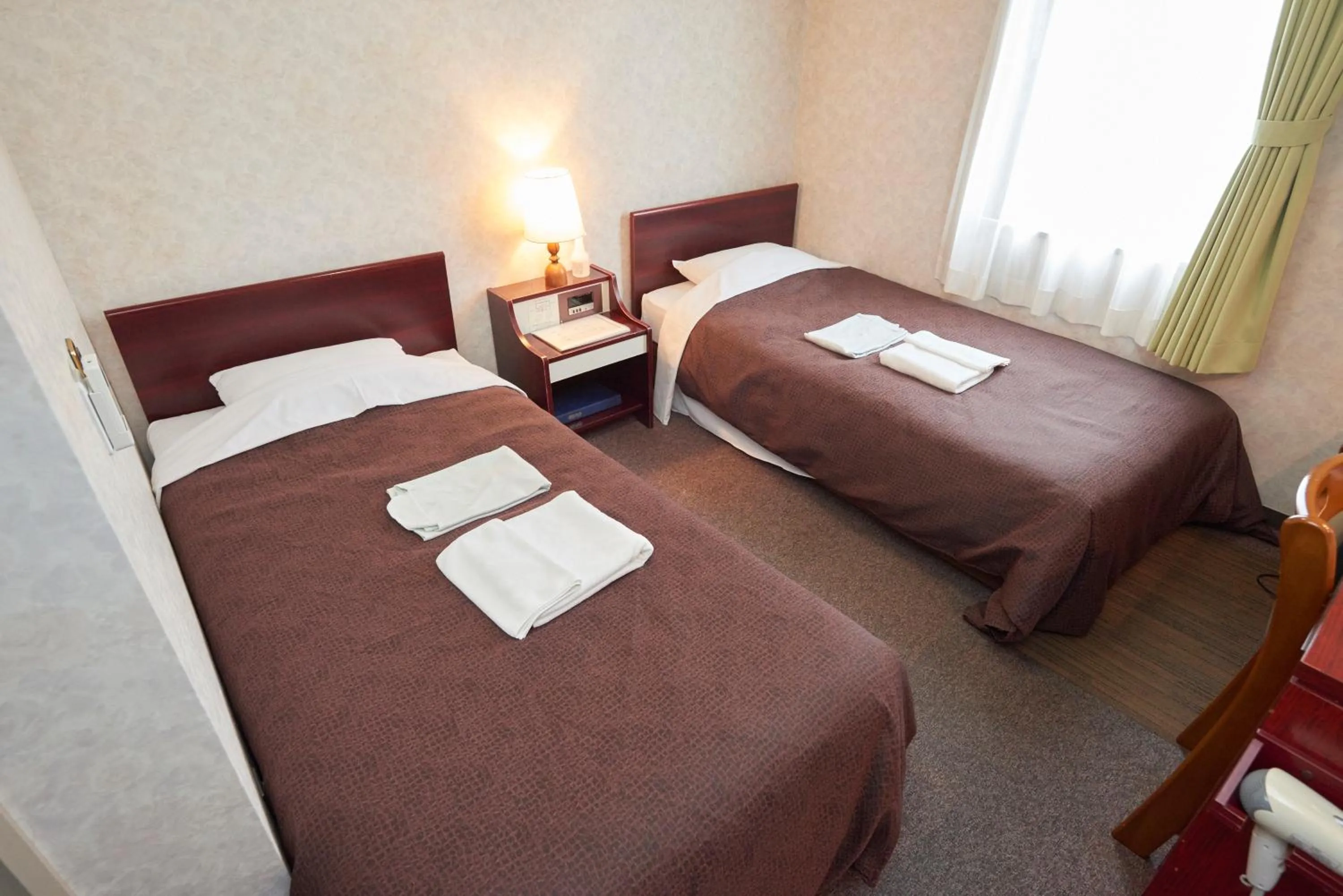 Bed in Select Inn Yonezawa