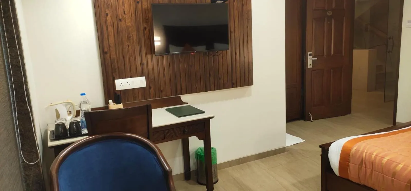 Bed in Hotel Sai Inn