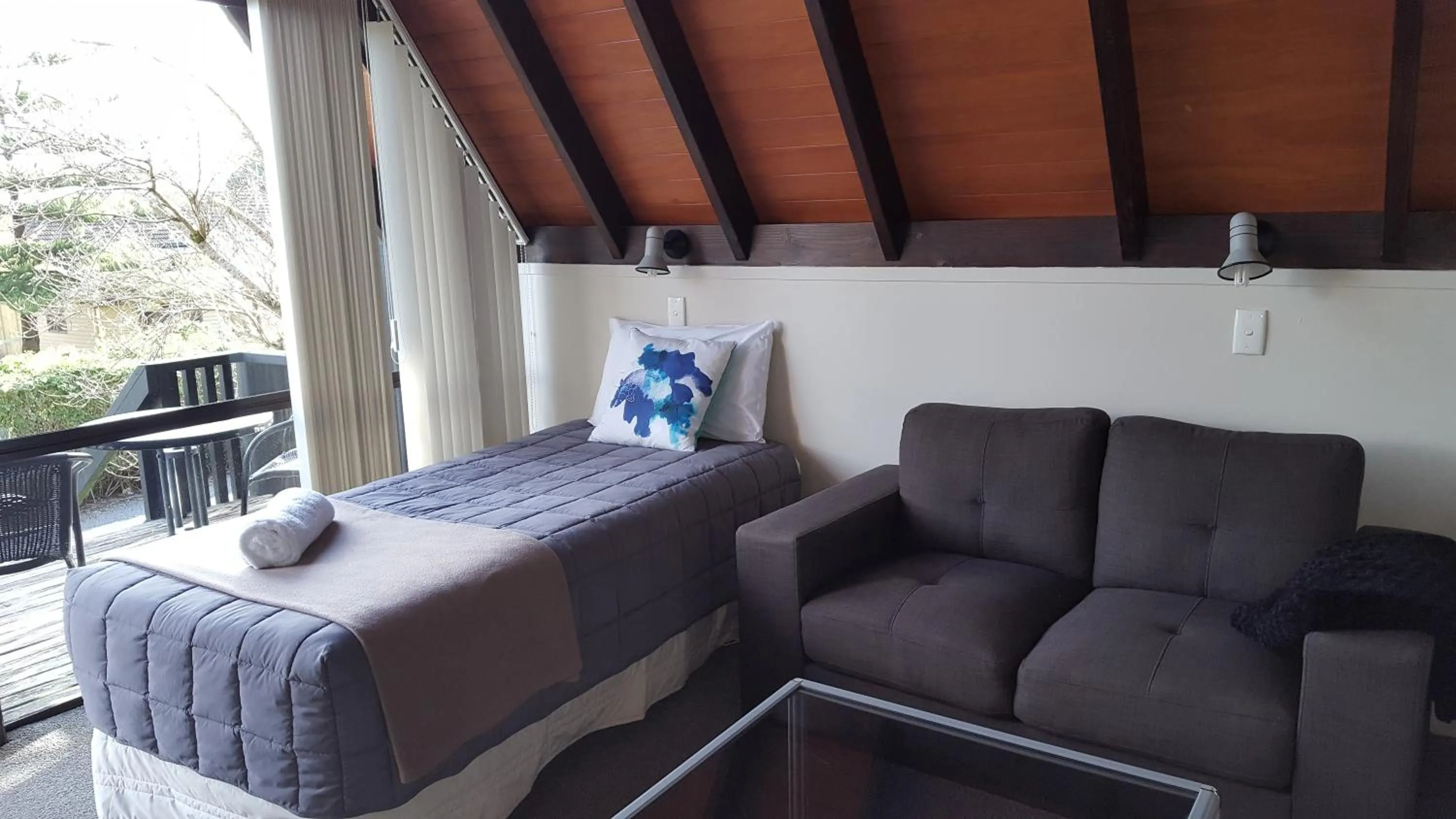 Living room in Coastal Motor Lodge