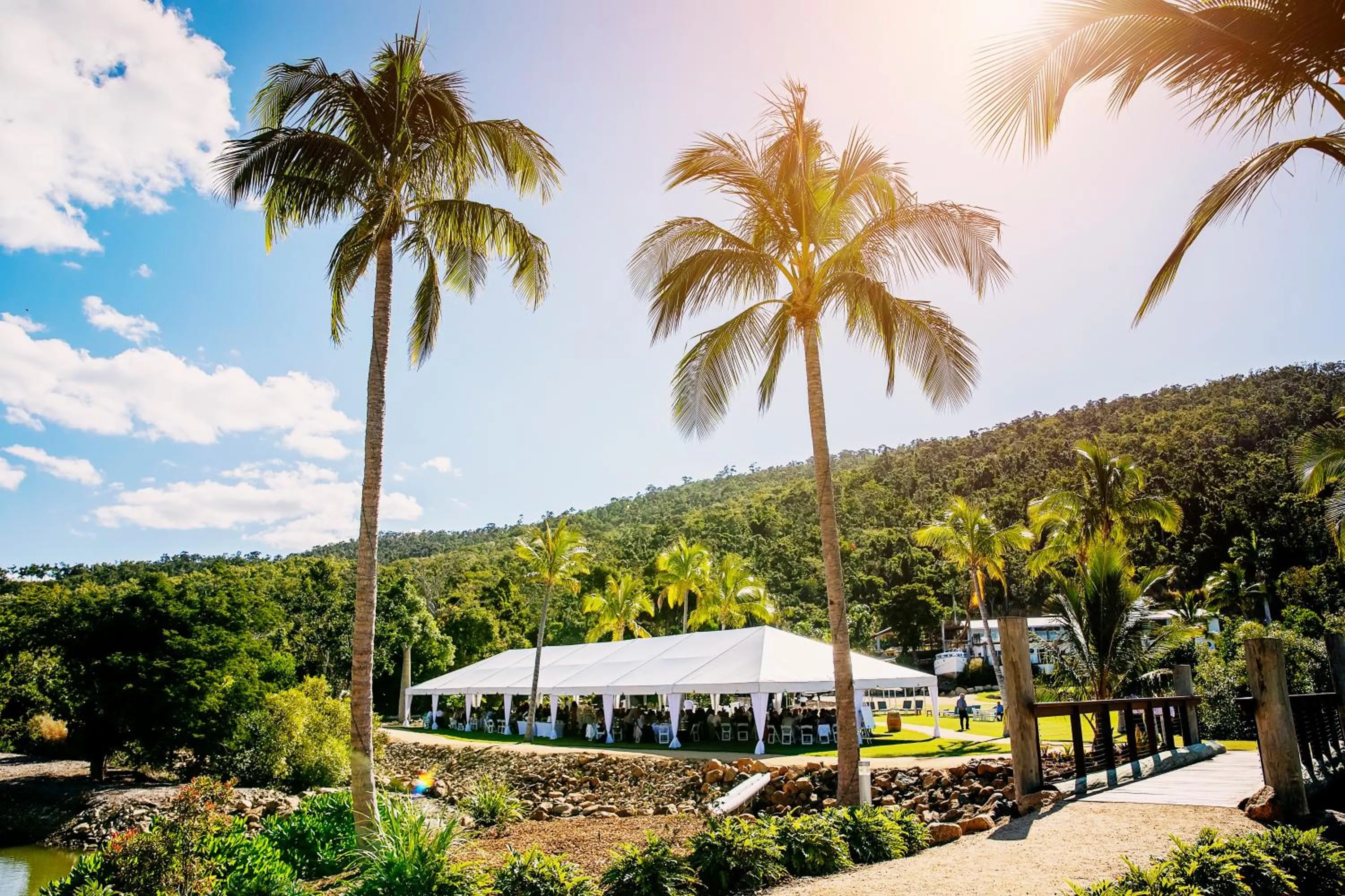 Property building in Freedom Shores Resort Airlie Beach
