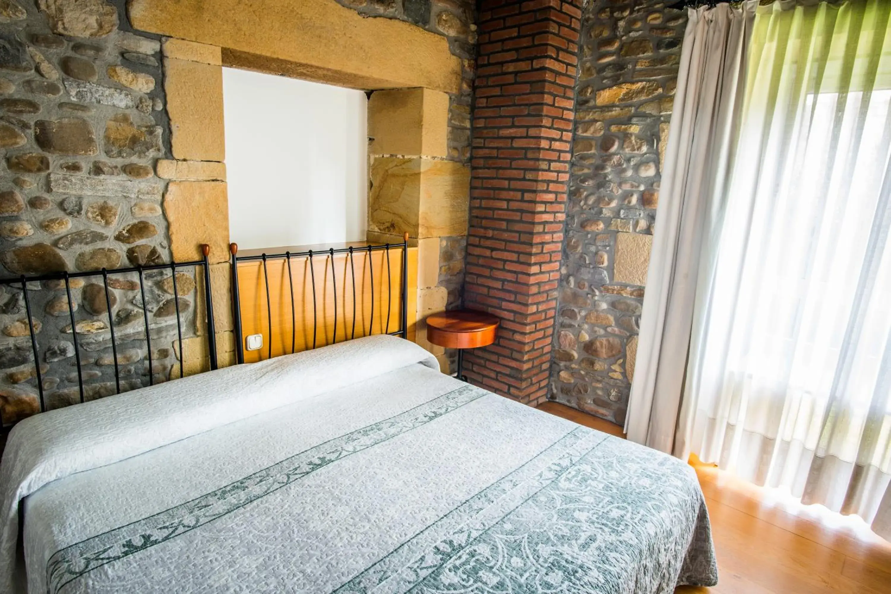 Bed in Hotel Palacio Atxega Bed in Hotel Palacio Atxega