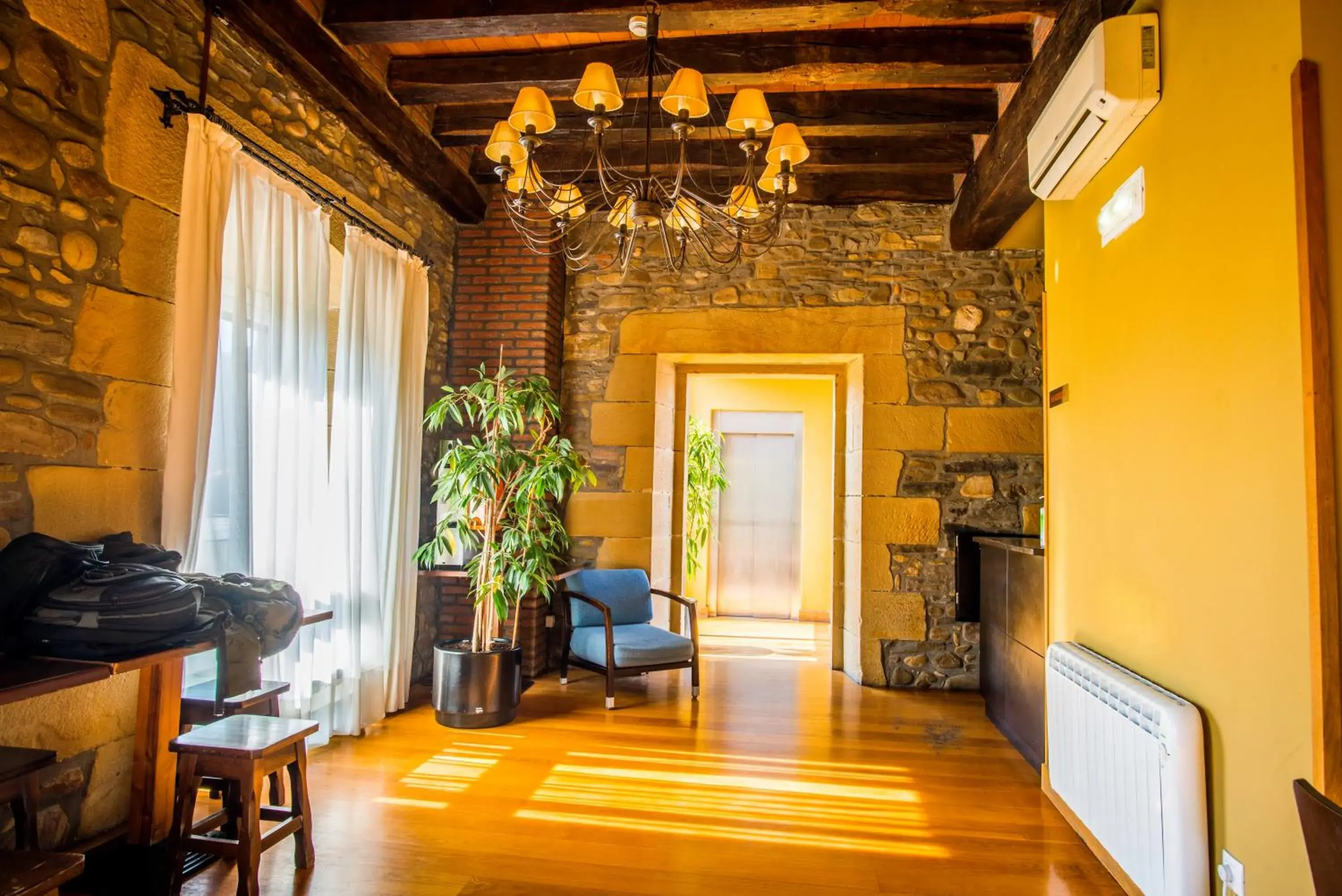 Lobby or reception in Hotel Palacio Atxega Lobby or reception in Hotel Palacio Atxega