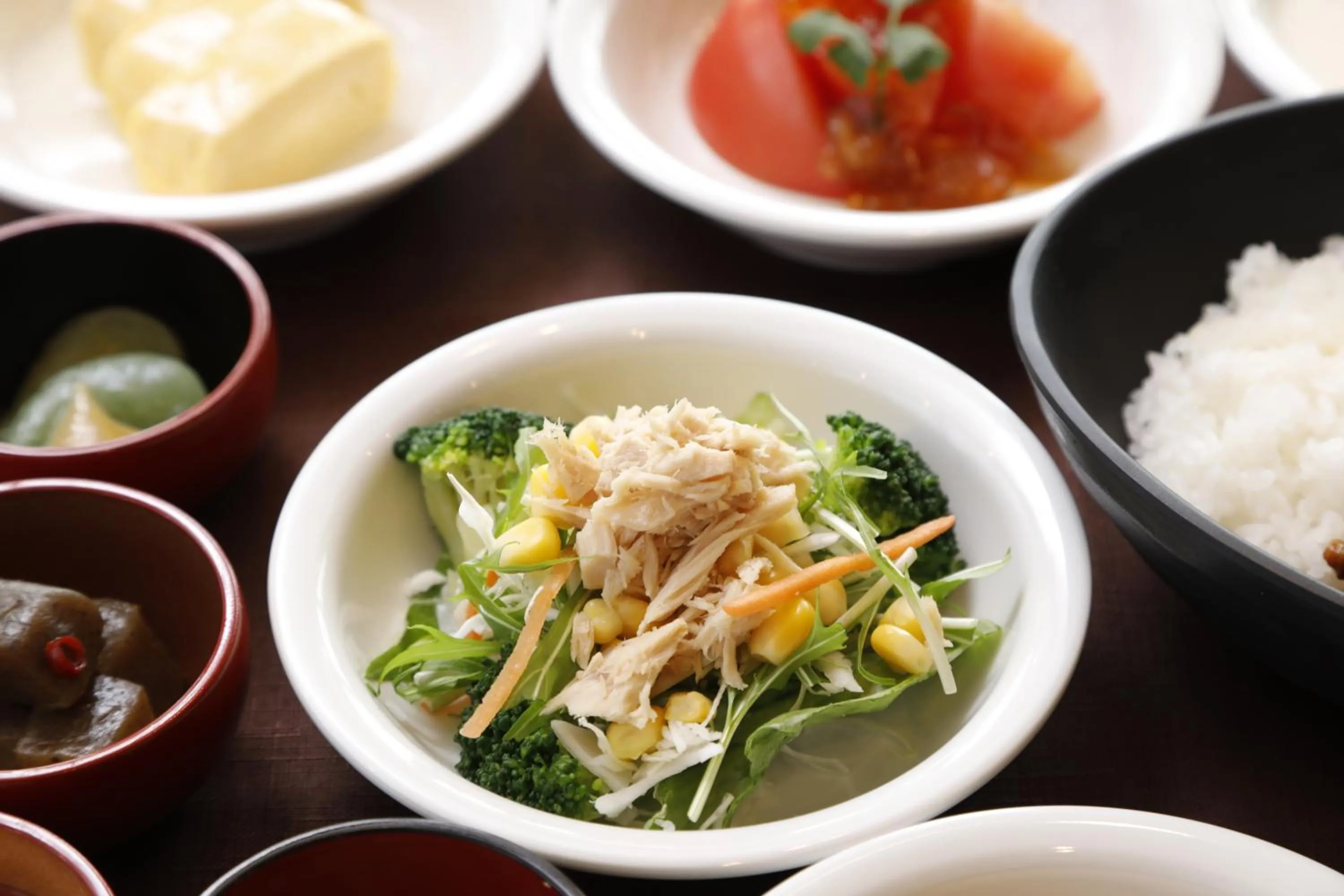 Breakfast in Dormy Inn Maebashi