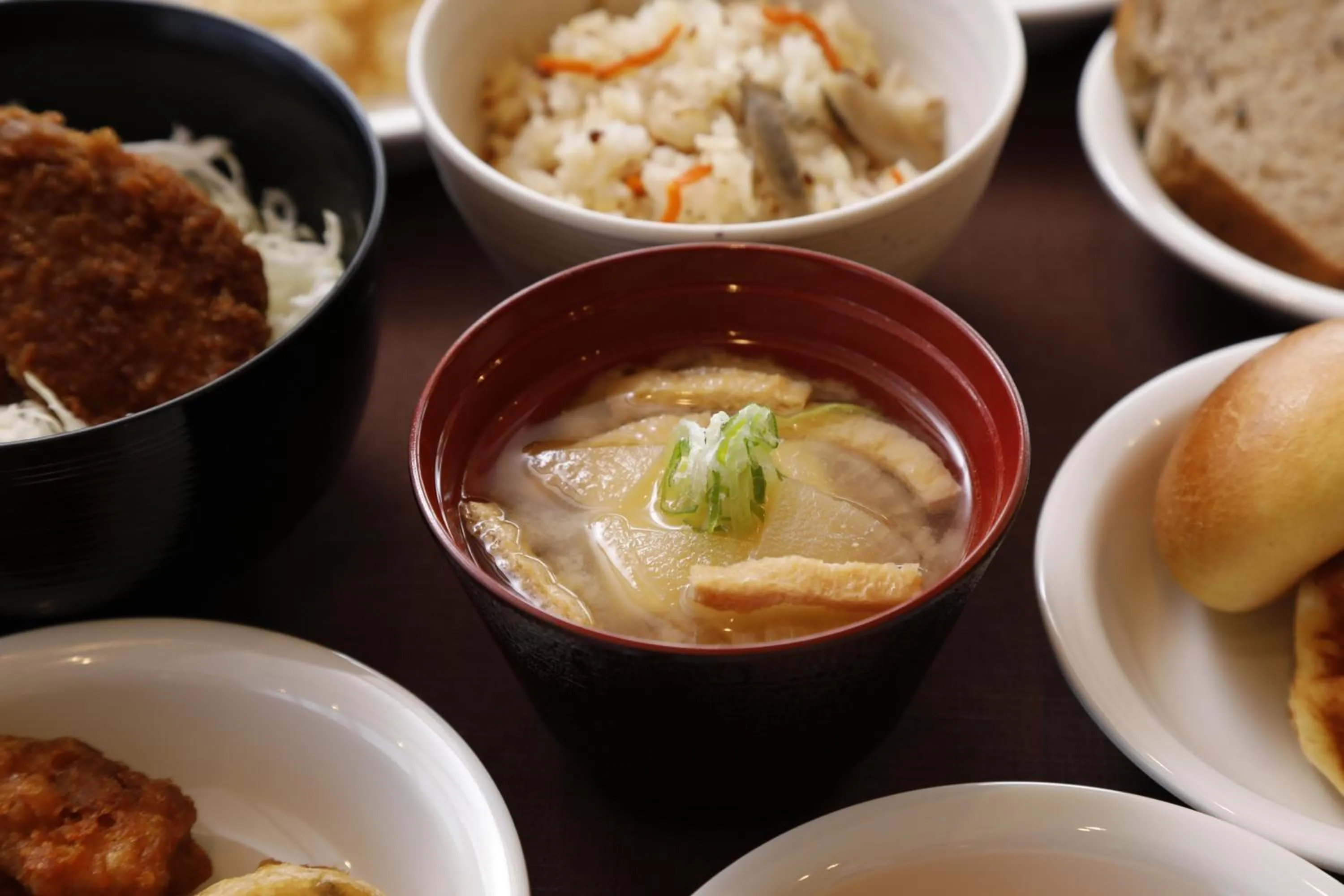 Breakfast in Dormy Inn Maebashi