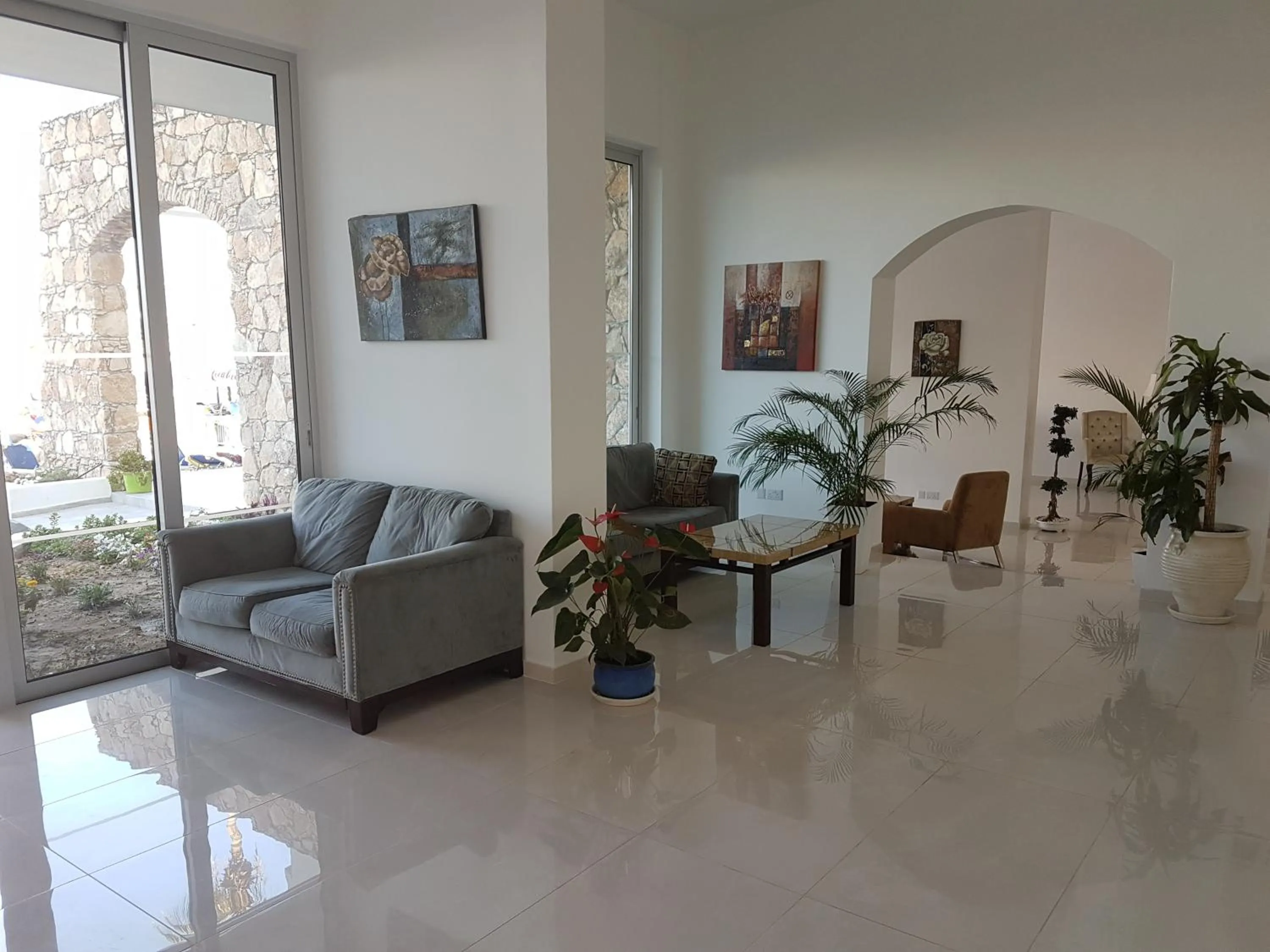 Lobby or reception in Melini Hotel Suites