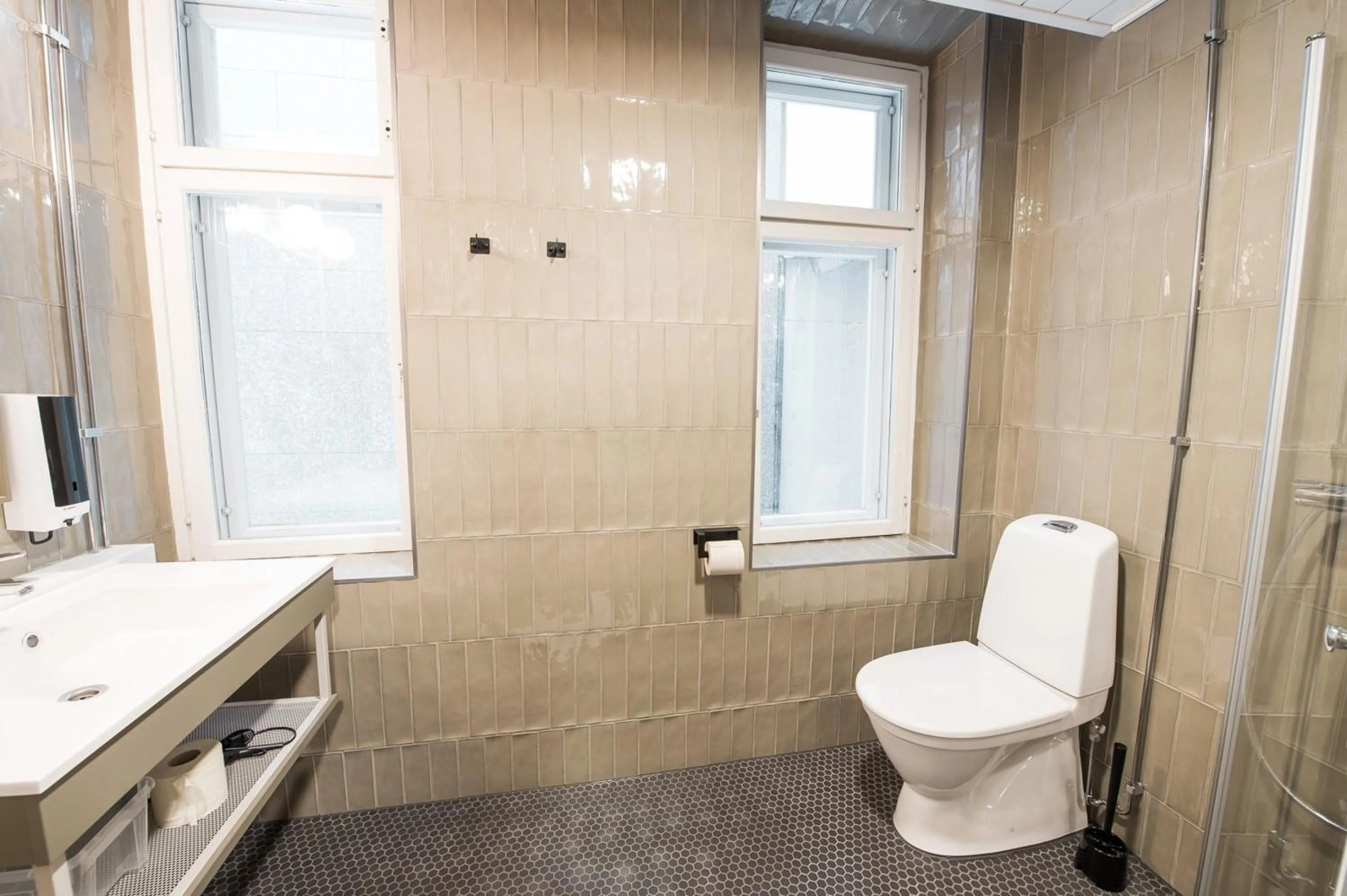 Bathroom in Forenom Aparthotel Turku