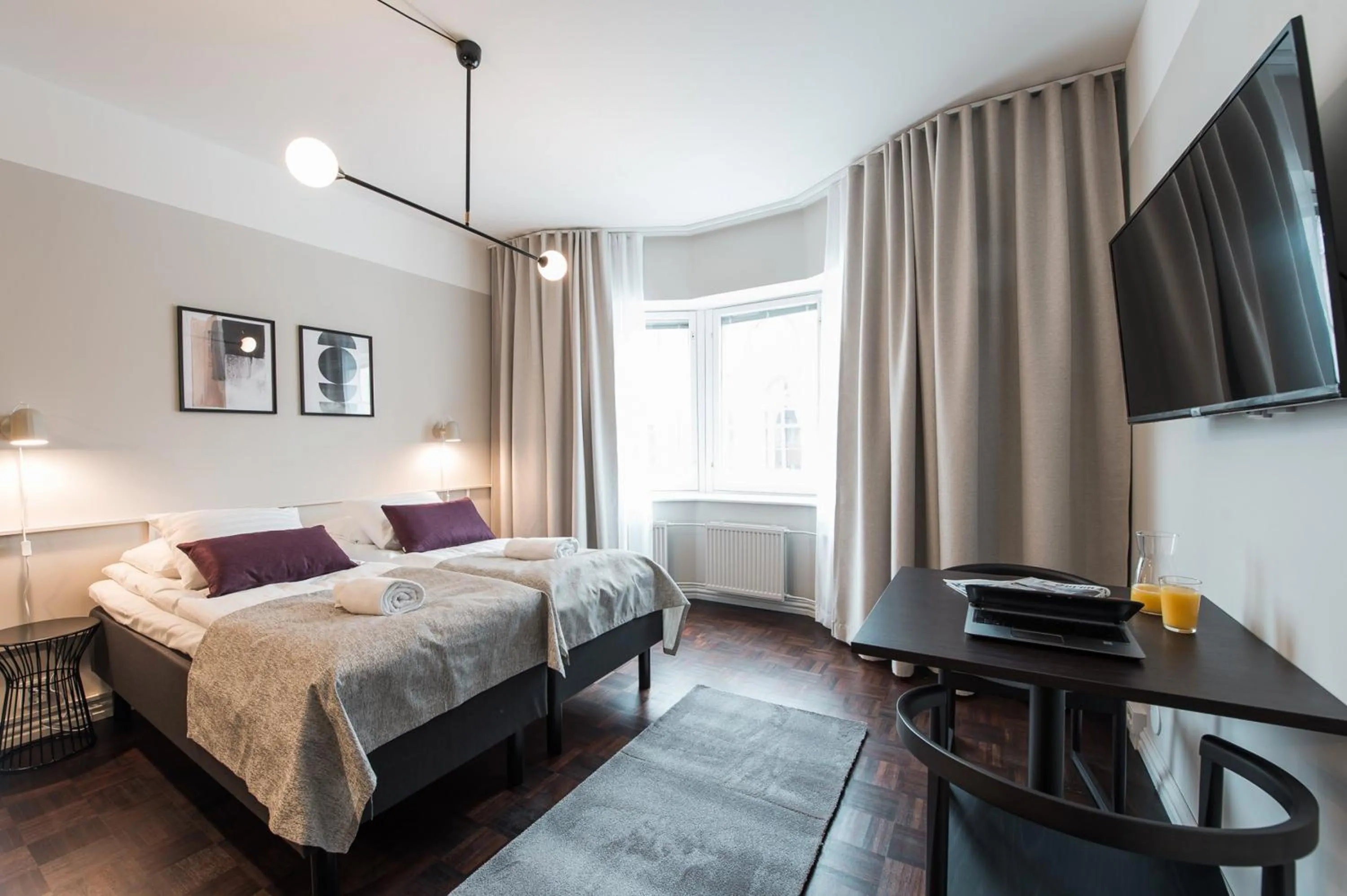 Bedroom, Bed in Forenom Aparthotel Turku