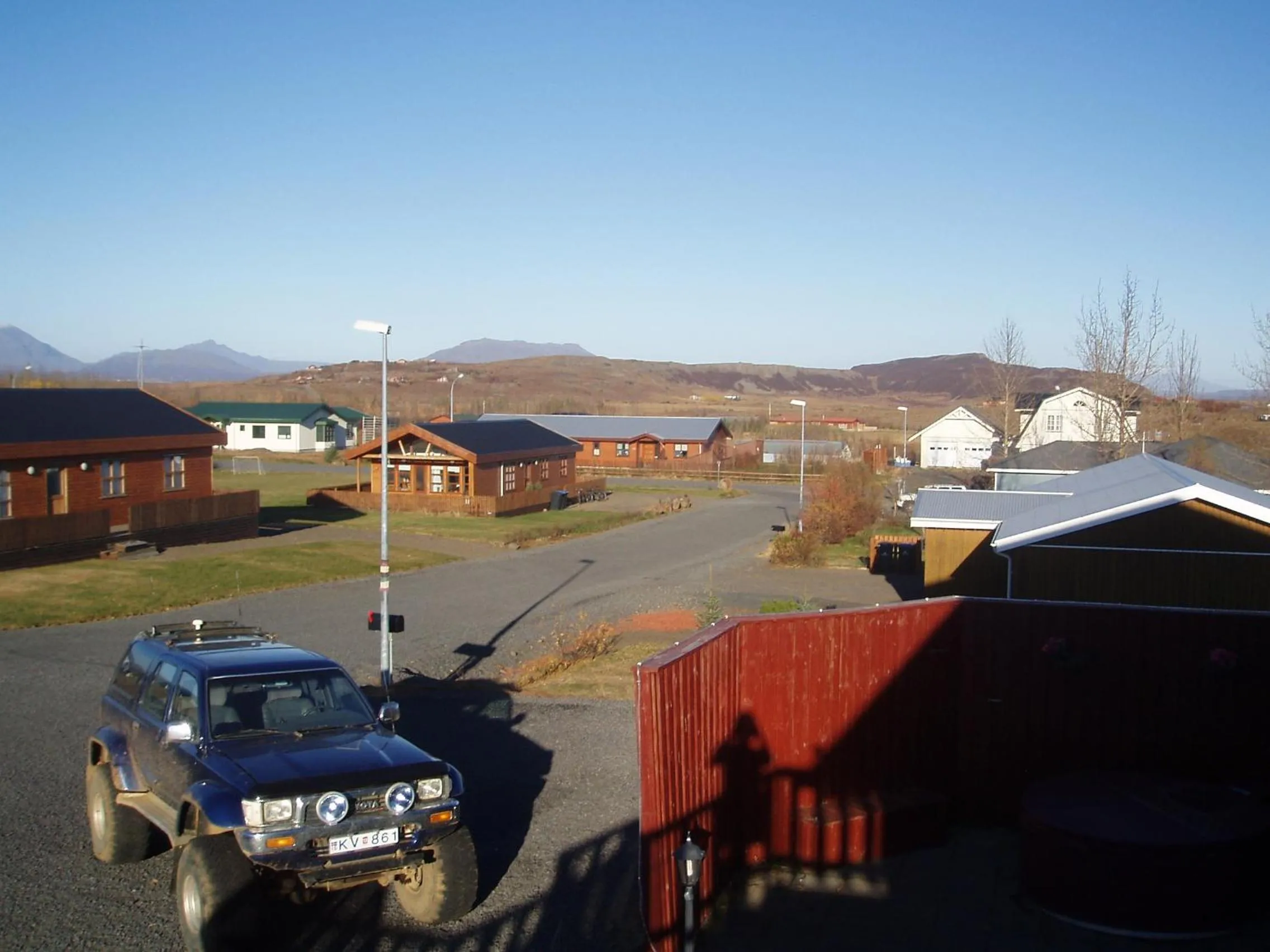 Area and facilities in Húsid Guesthouse