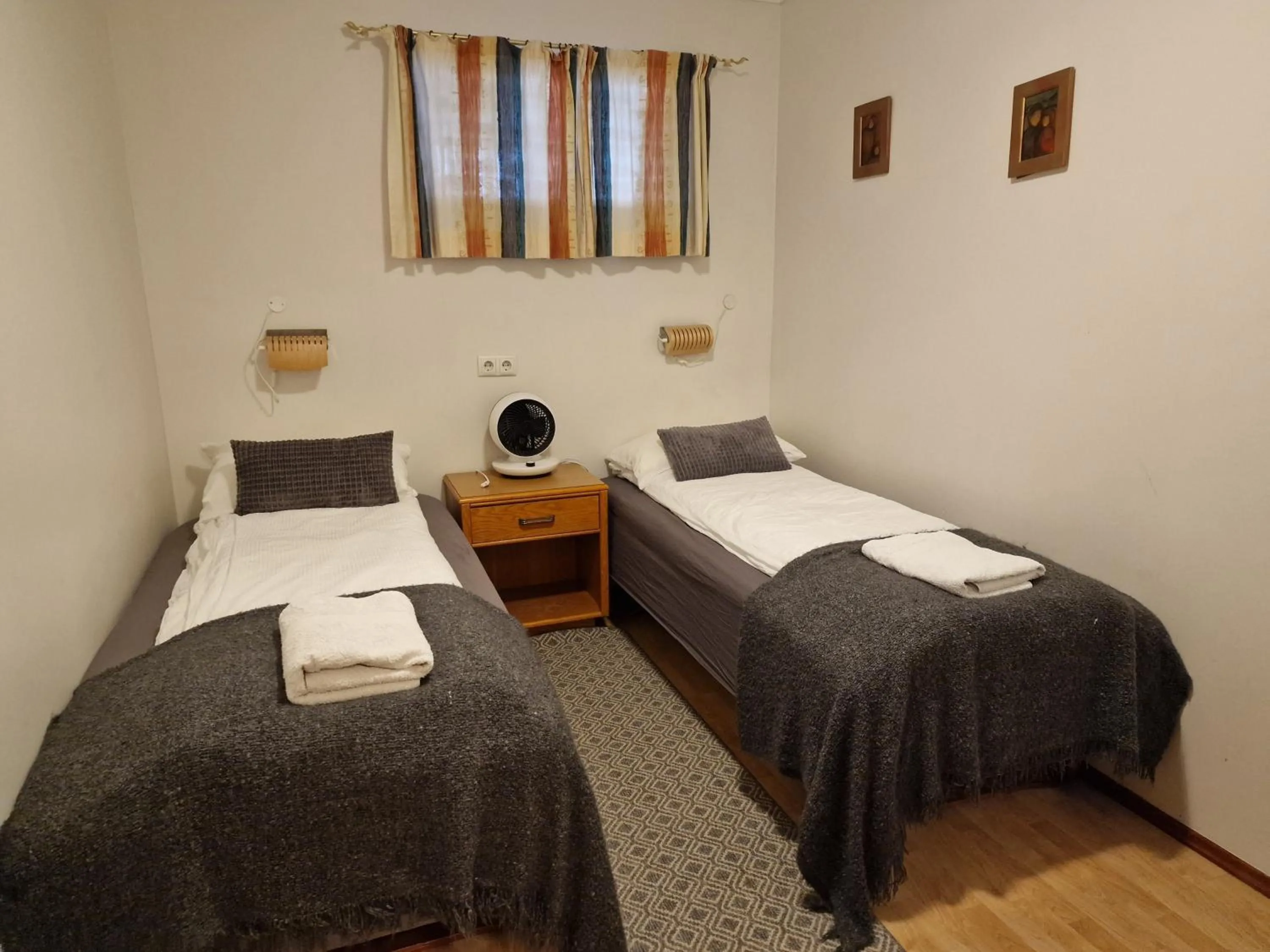 Bed in Húsid Guesthouse
