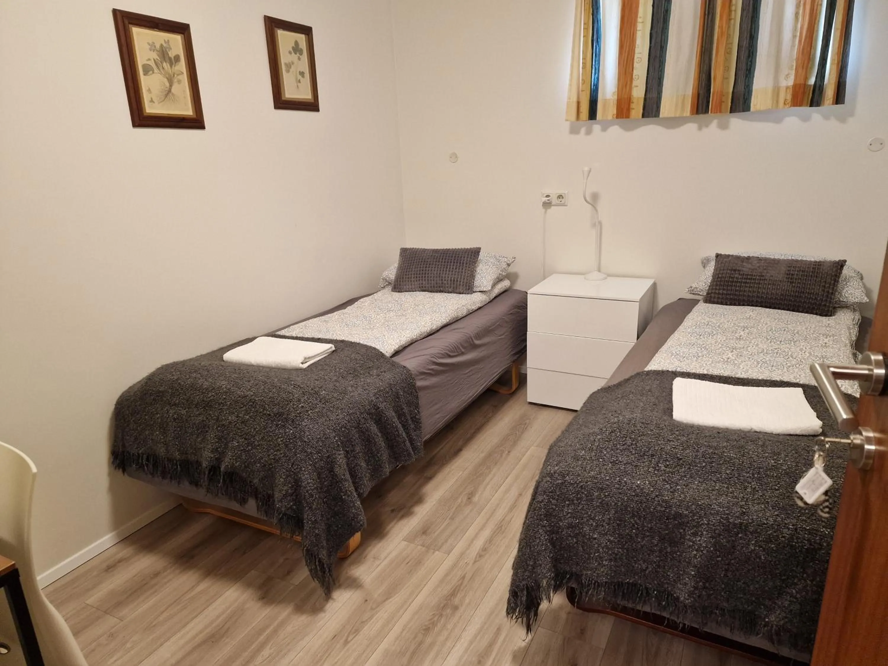 Bed in Húsid Guesthouse