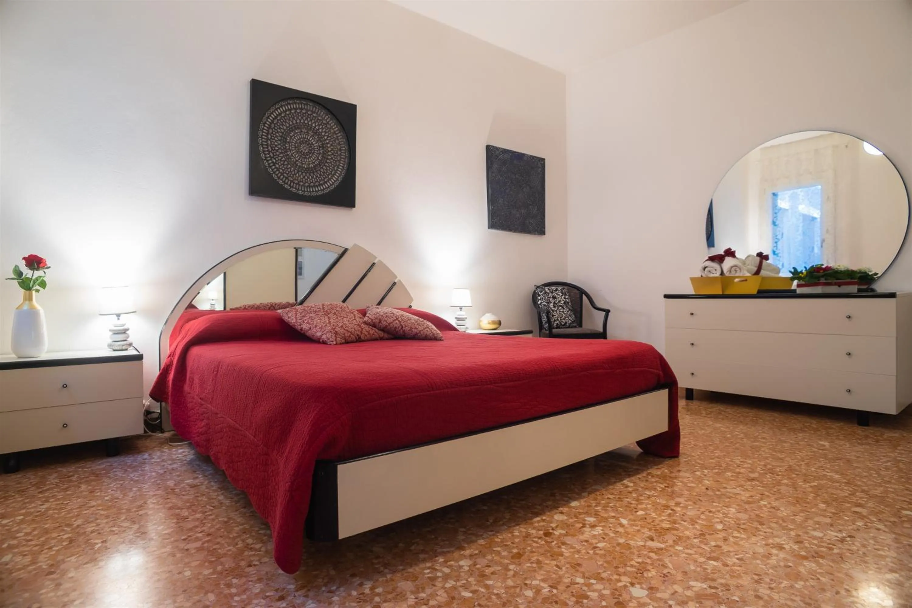Bedroom, Bed in CasaMisa Ca' Amaranta