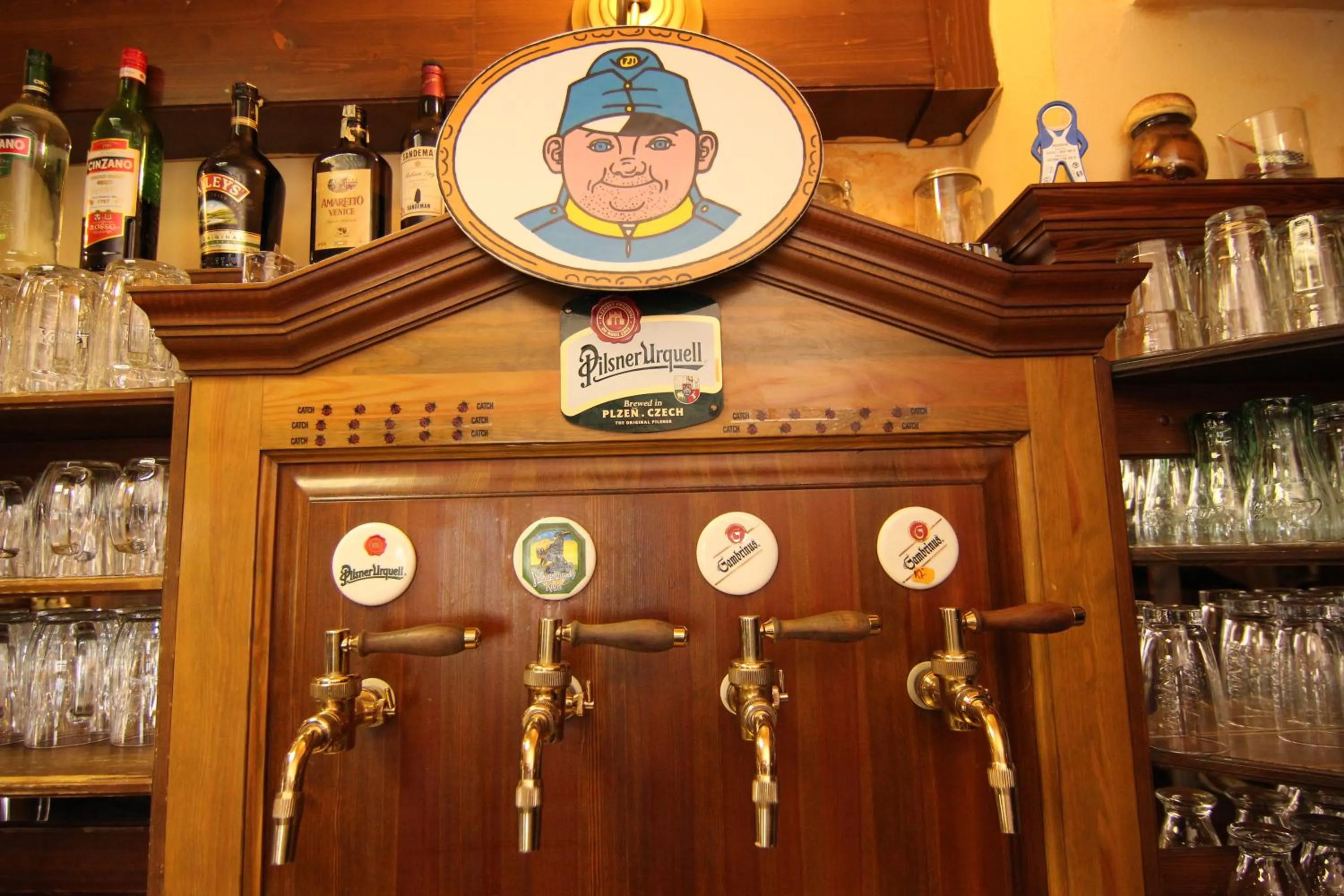 Lounge or bar in Hotel Restaurant Svejk