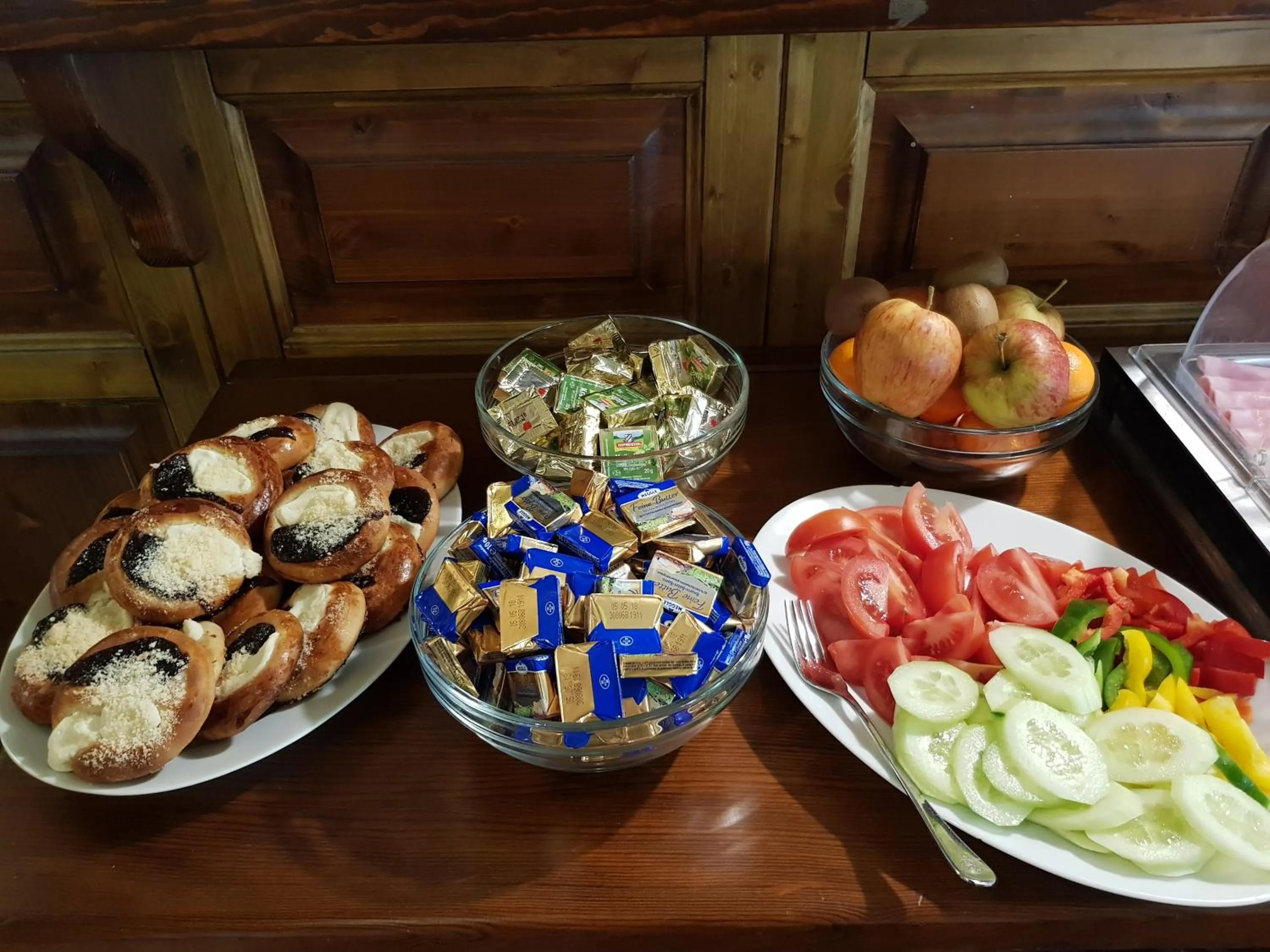 Breakfast in Hotel Restaurant Svejk