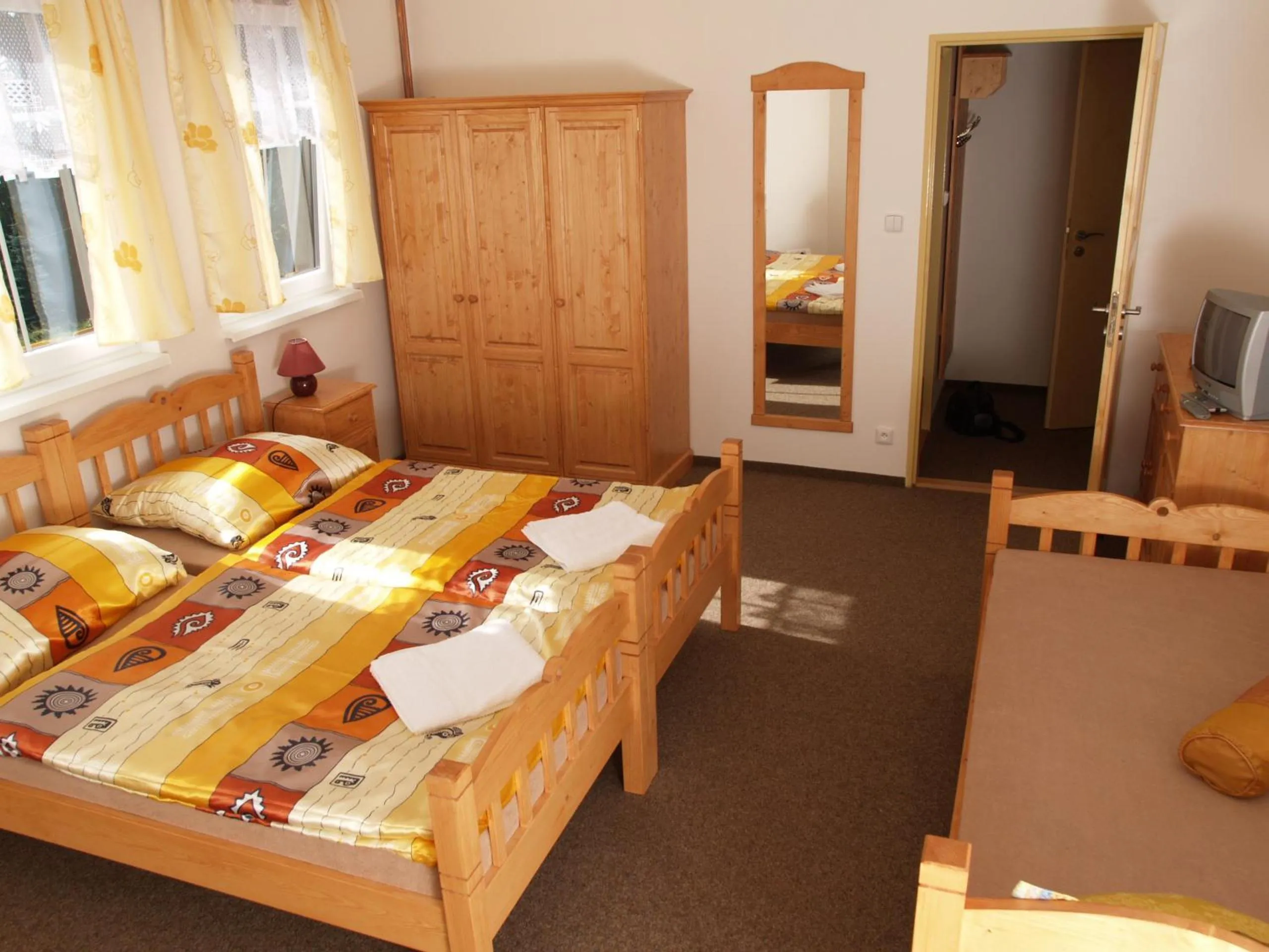 Day, Bed in Hotel Restaurant Svejk