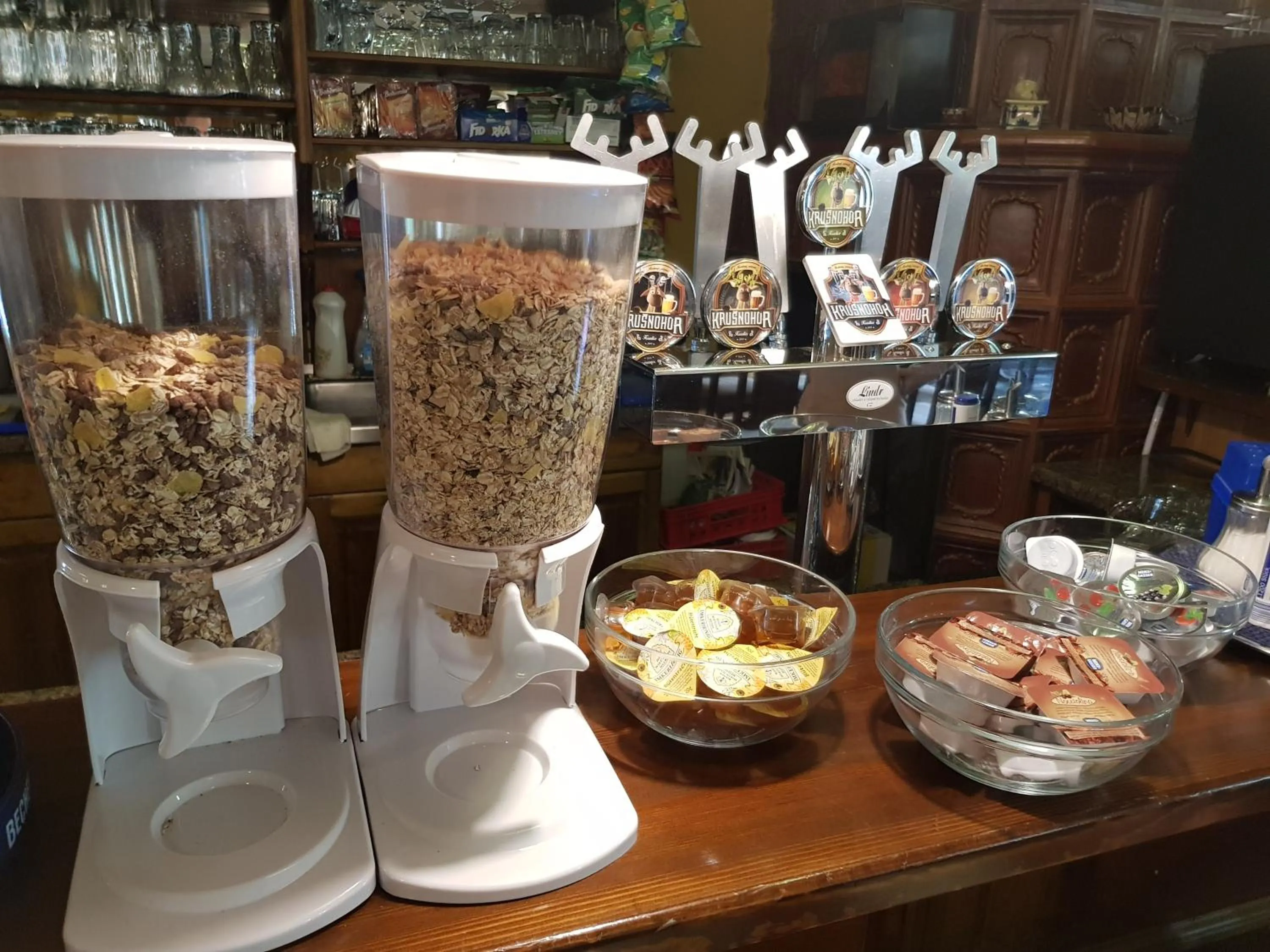 Breakfast in Hotel Restaurant Svejk