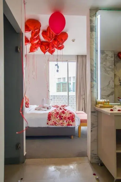 Bed in Mandarin Palace Hotel & Spa Bed in Mandarin Palace Hotel & Spa