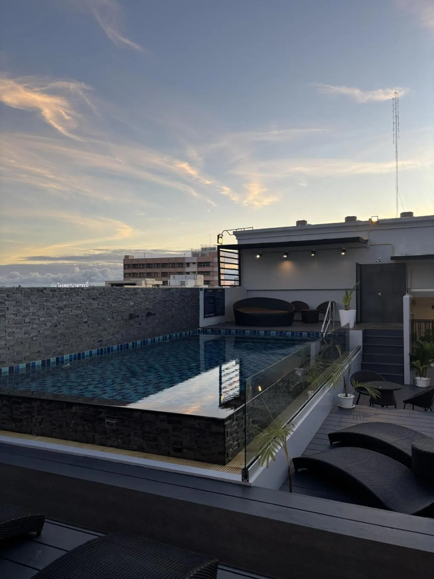 Swimming pool in The Seens Hotel