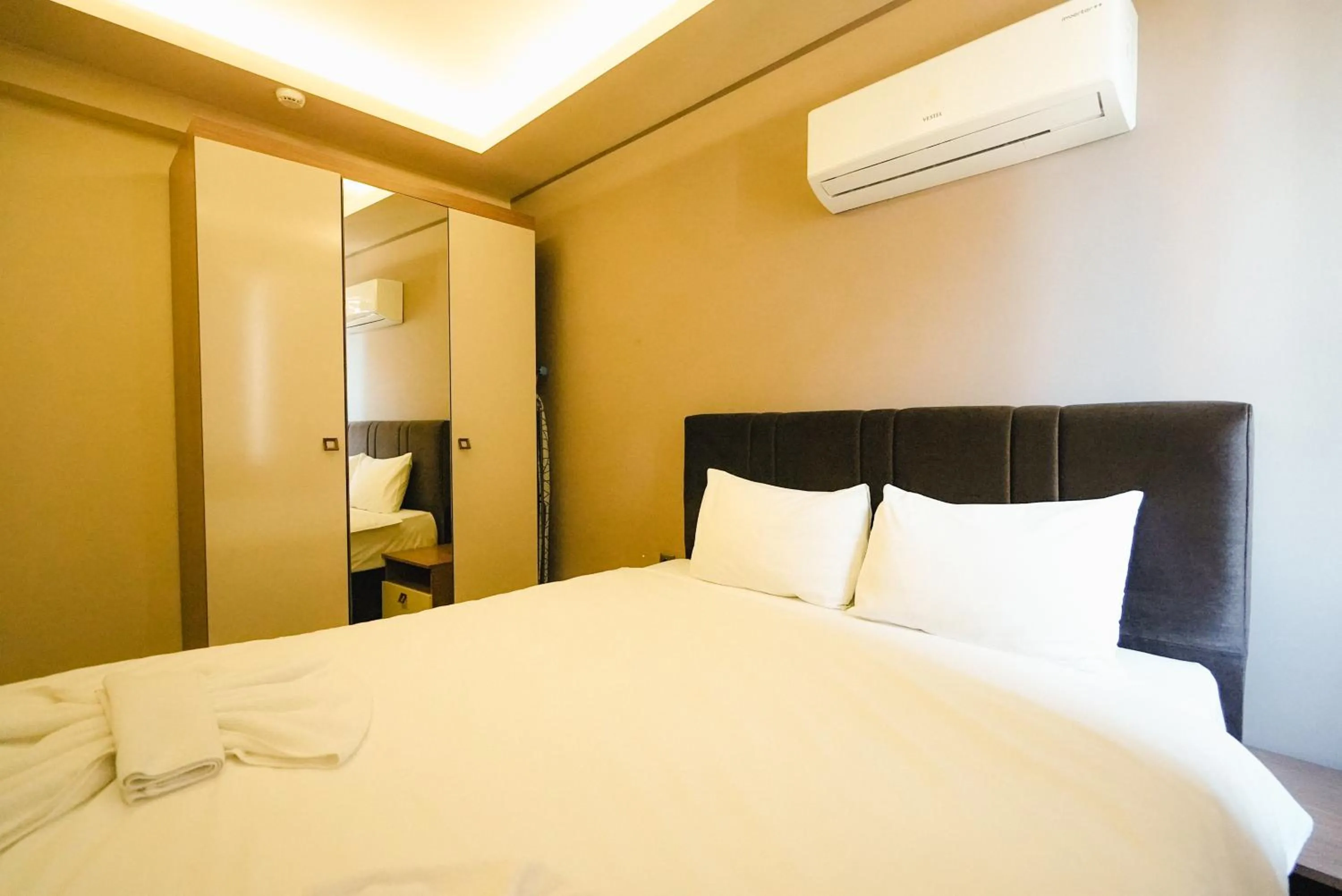 Bed in Hayal Residence Apart Otel