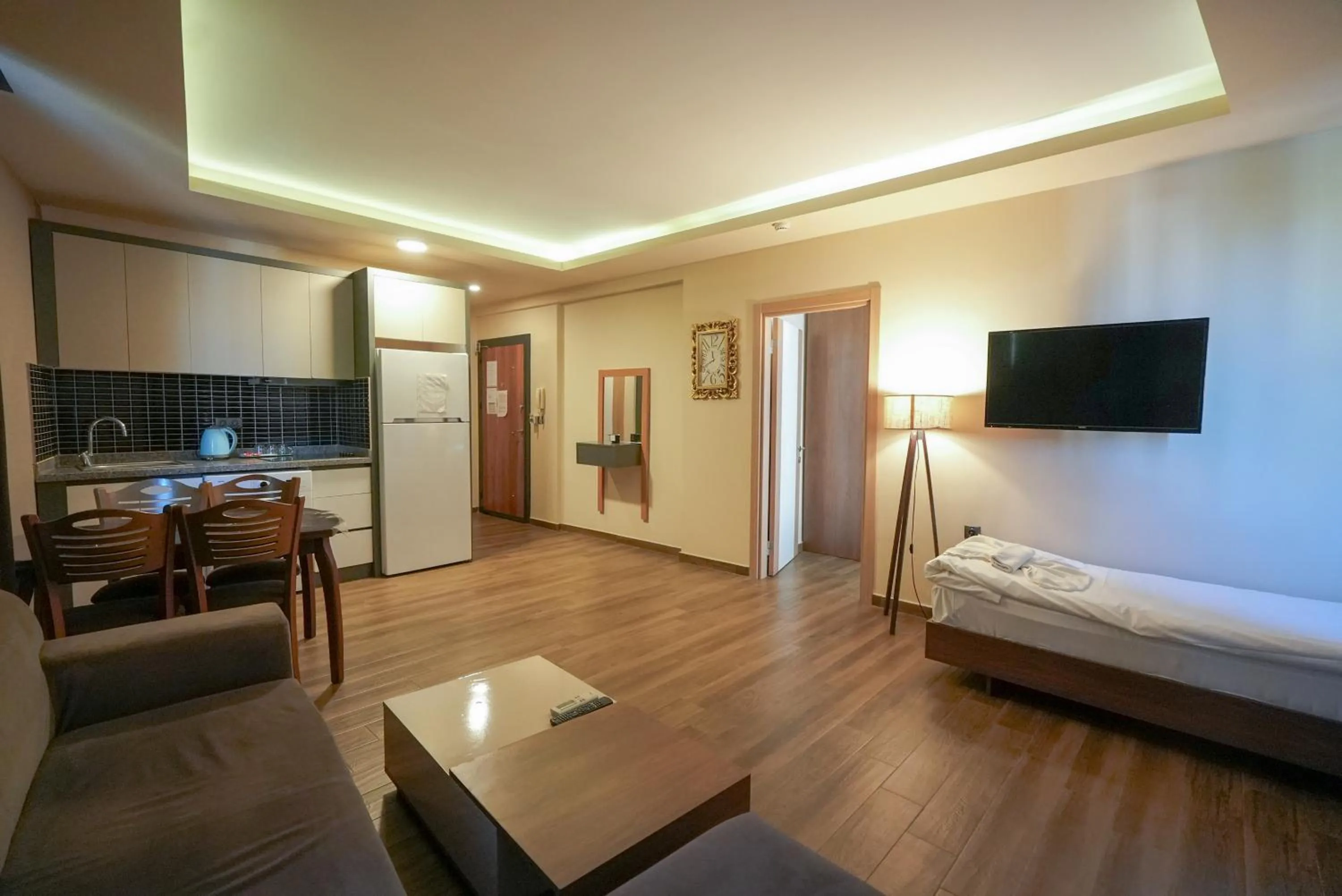 Bed in Hayal Residence Apart Otel
