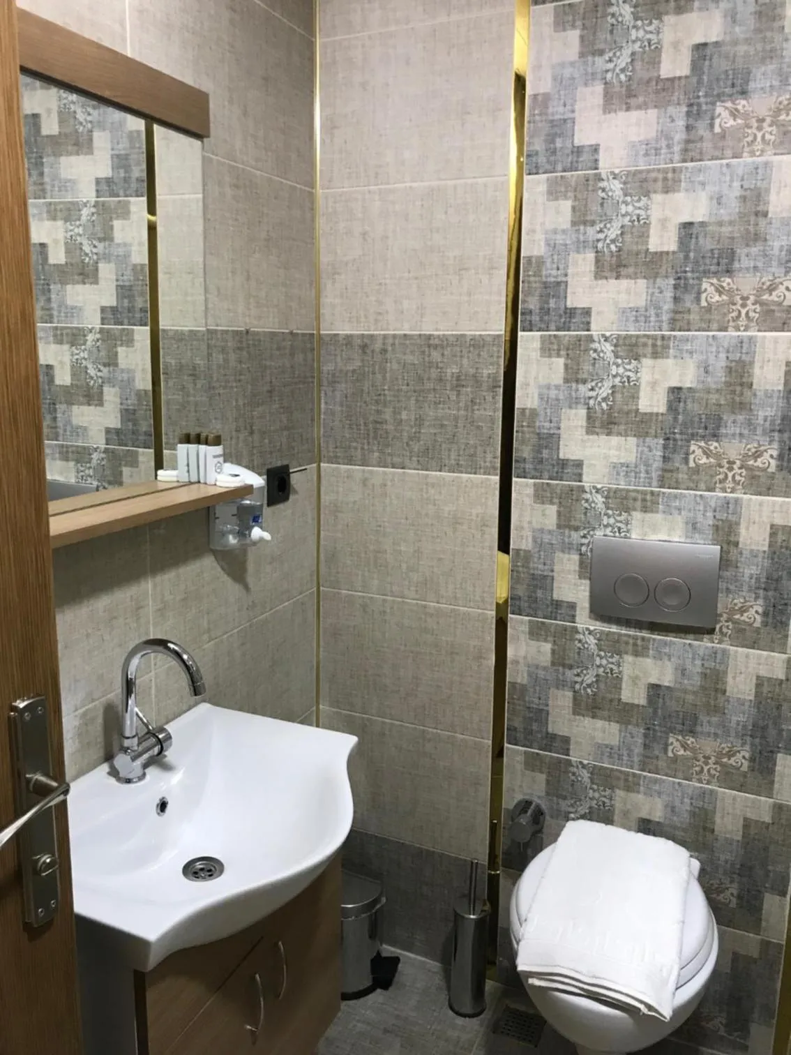 Bathroom in Hayal Residence Apart Otel