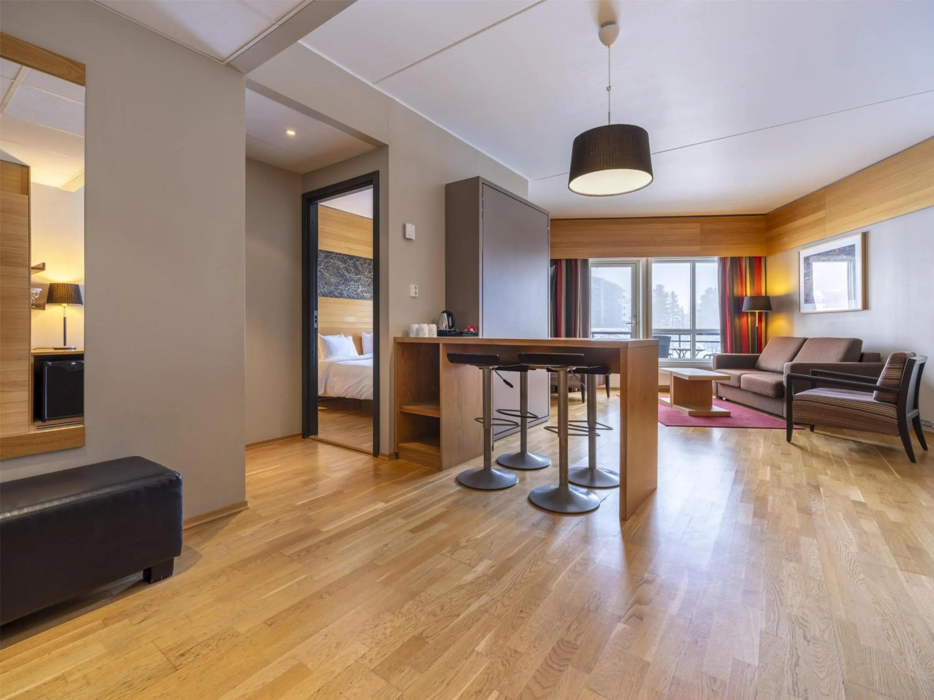 Bedroom, Bed in Radisson Blu Resort, Trysil