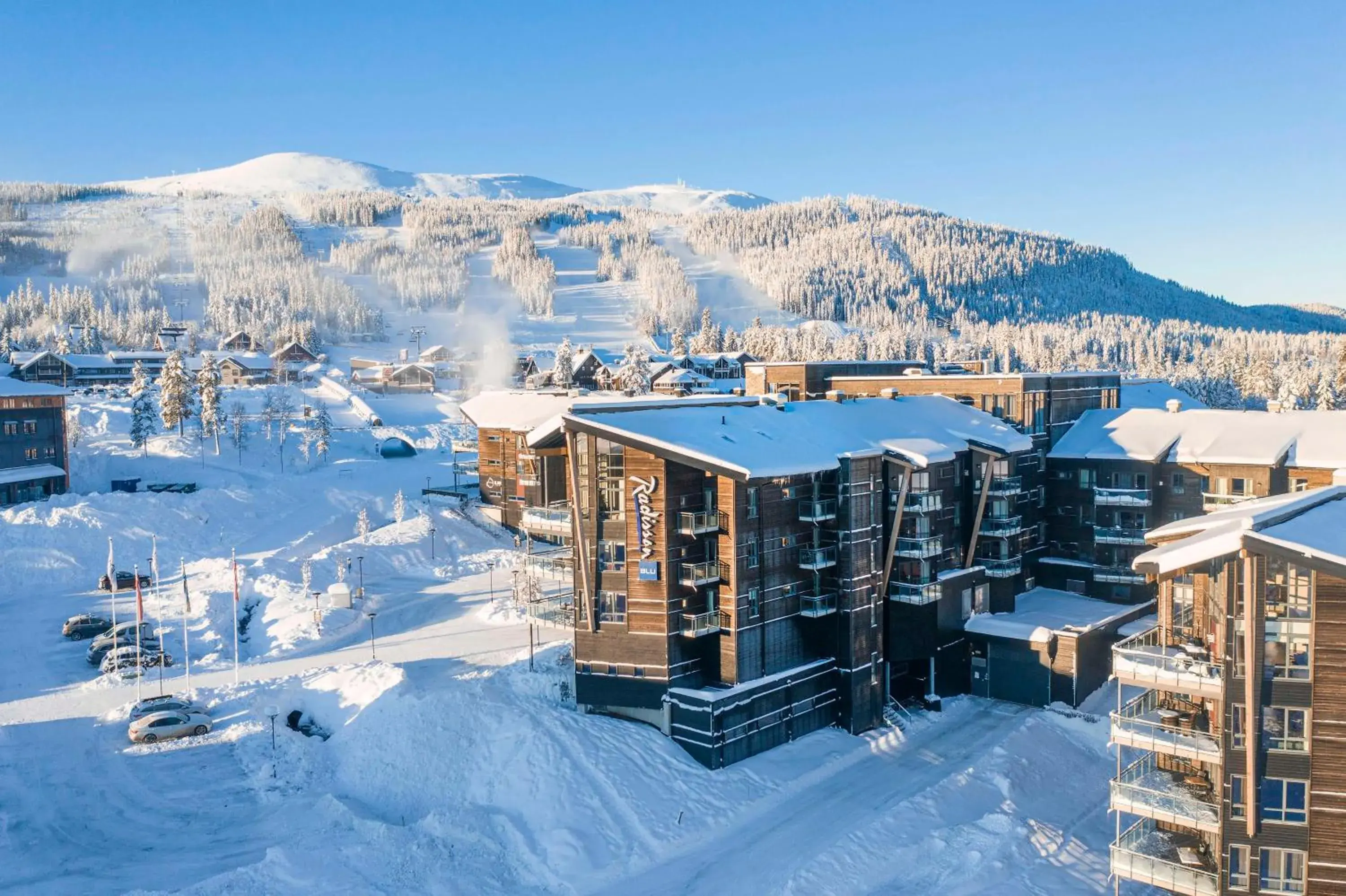 Property building in Radisson Blu Resort, Trysil Property building in Radisson Blu Resort, Trysil