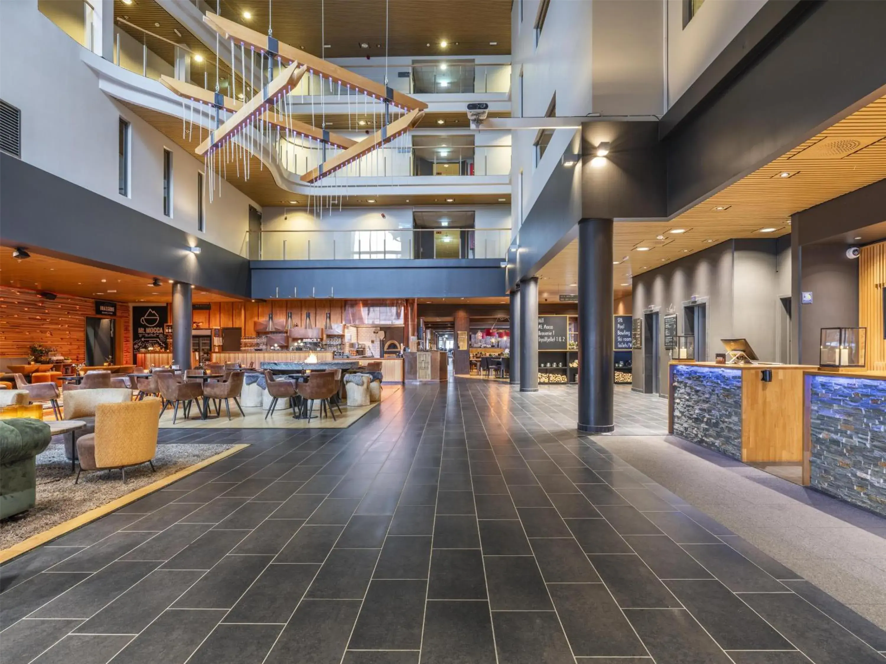 Lobby or reception in Radisson Blu Resort, Trysil Lobby or reception in Radisson Blu Resort, Trysil