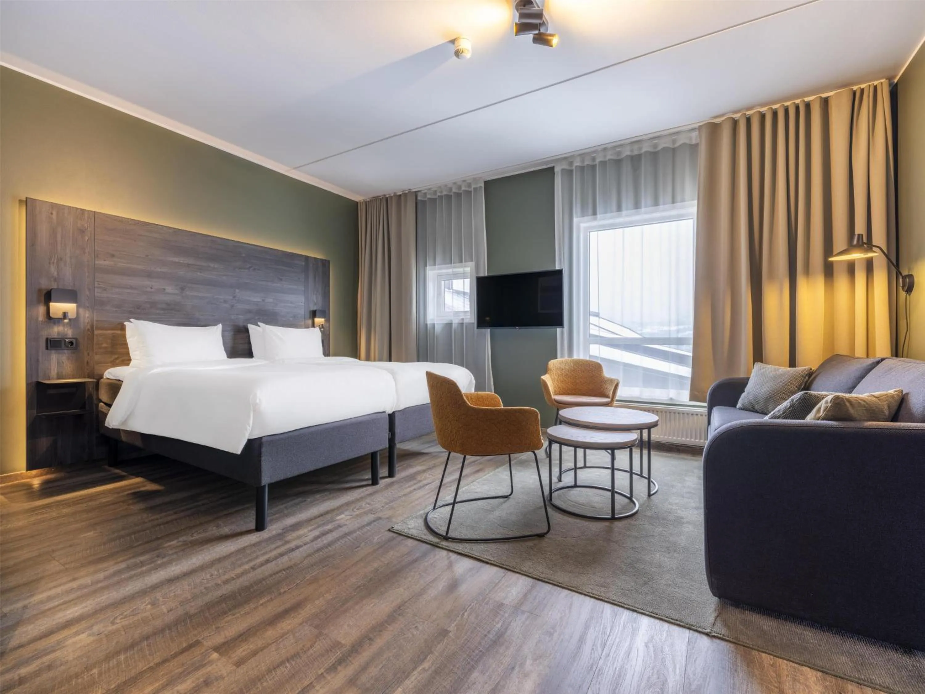 Bedroom, Bed in Radisson Blu Resort, Trysil