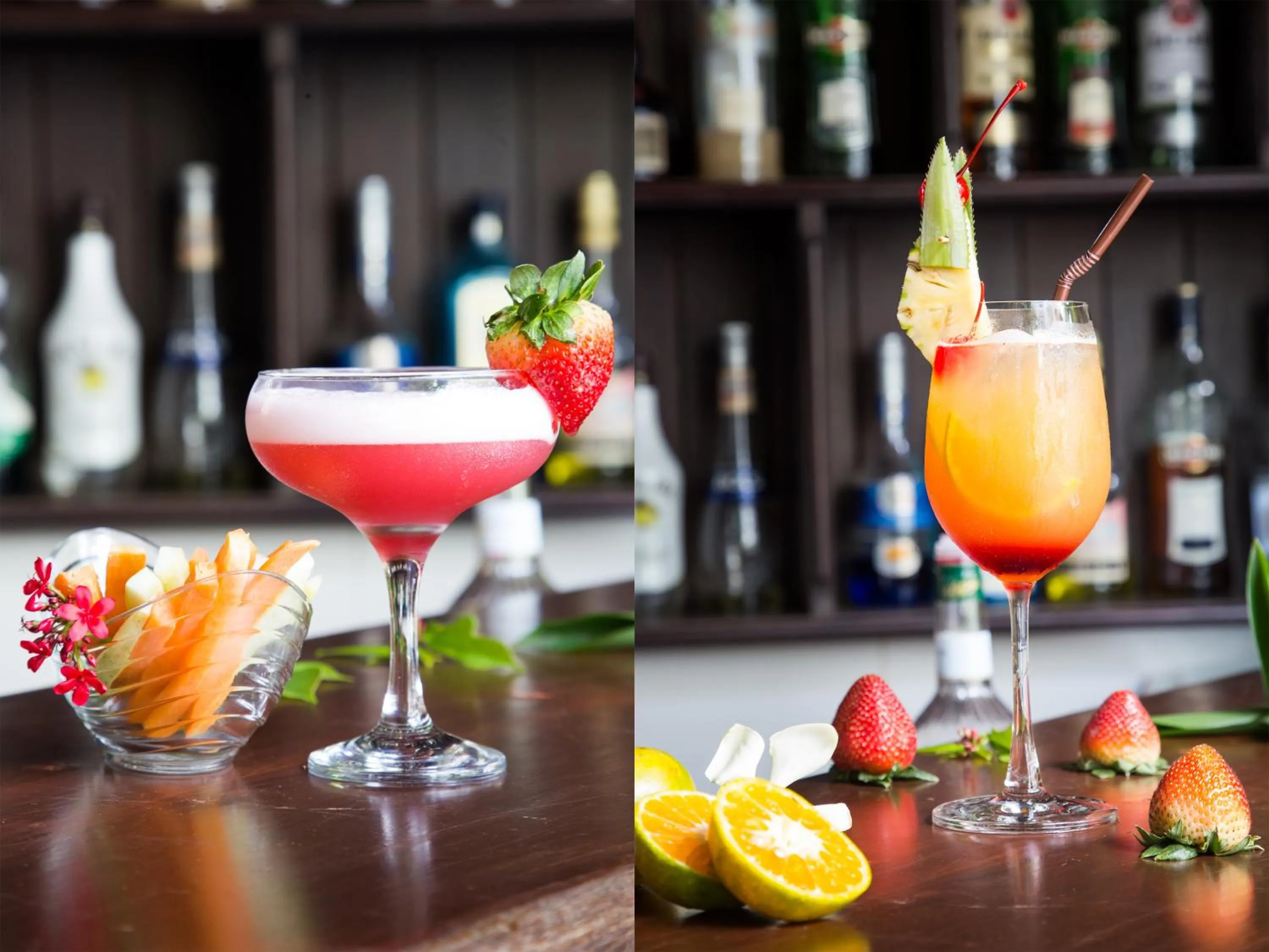 Lounge or bar in Chateau d'Angkor La Residence