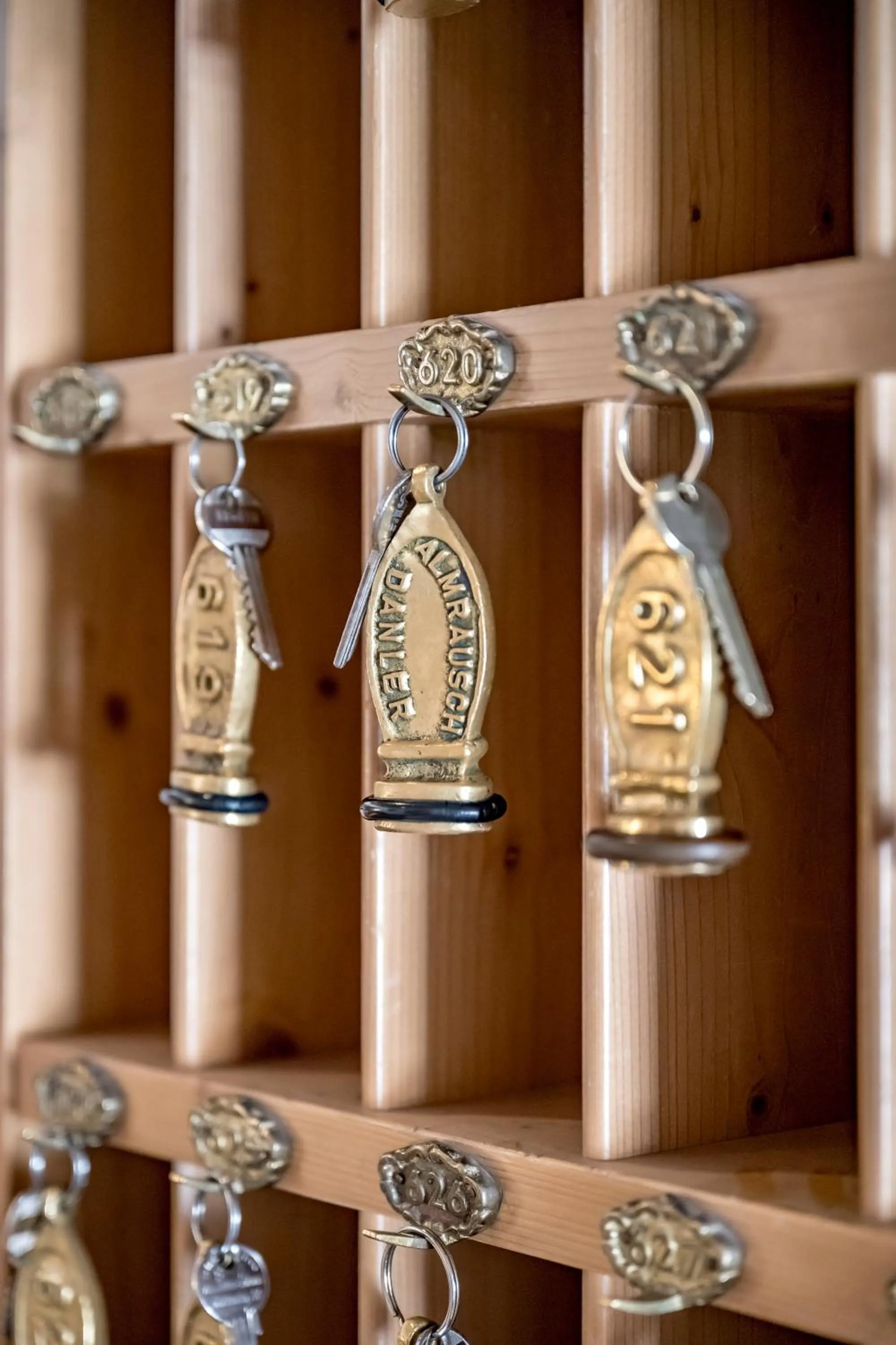 Lobby or reception in Pension Almrausch