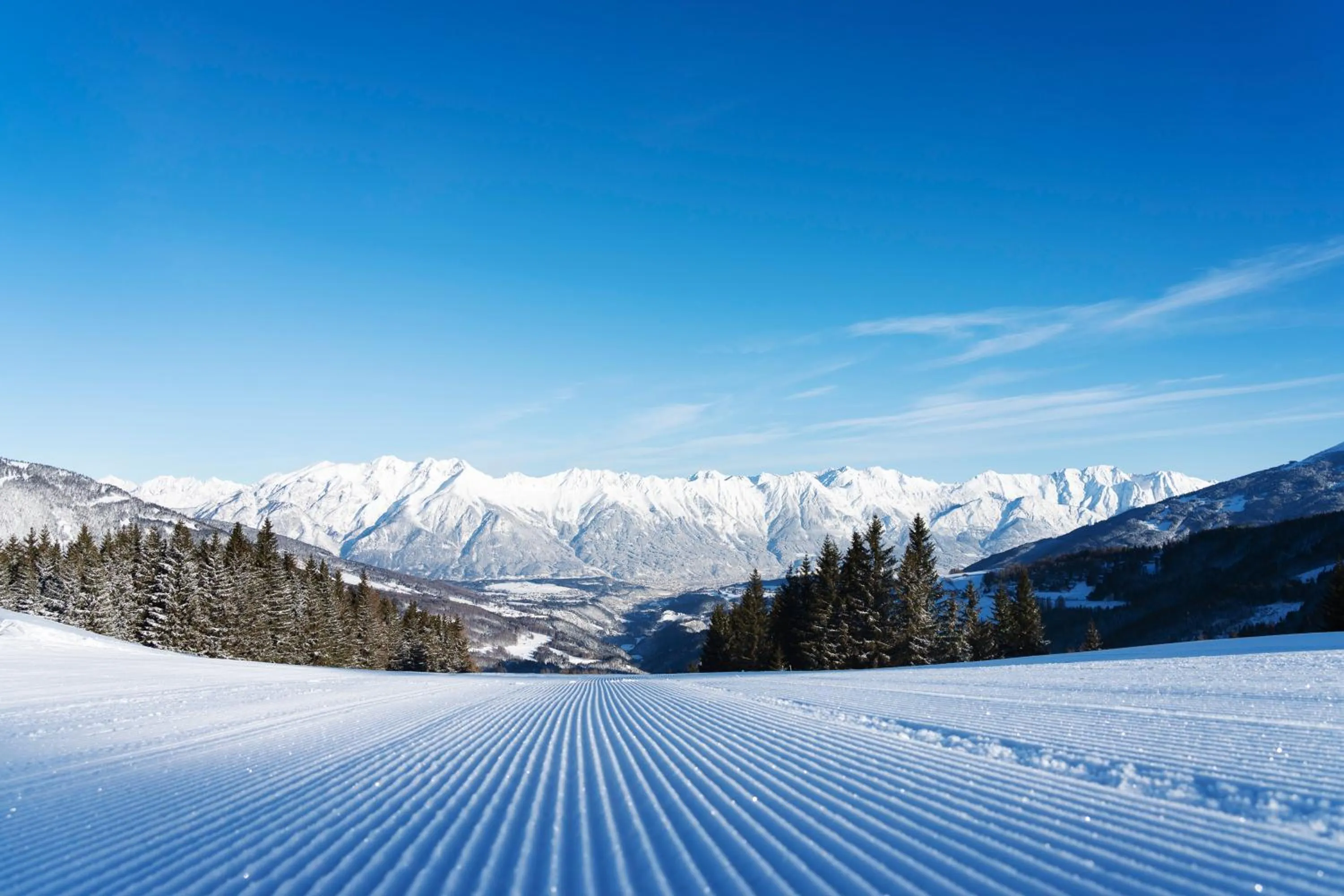 Natural landscape in Pension Almrausch