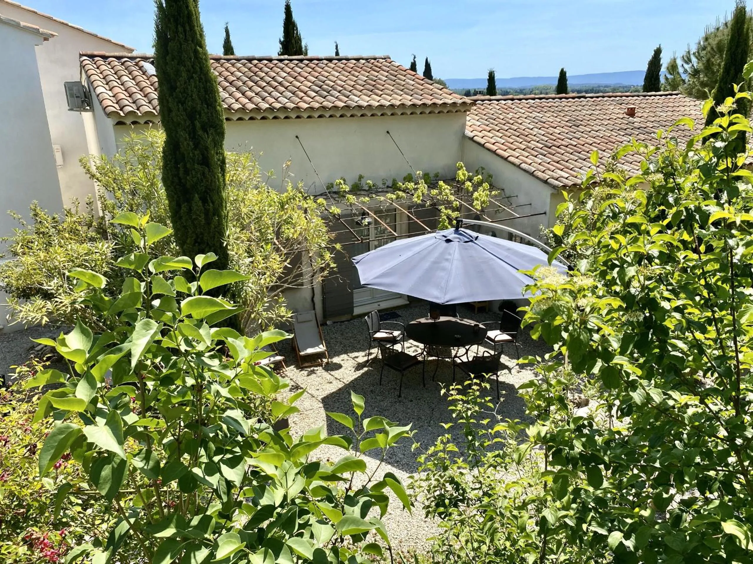 Patio in Le Jardin de Lau