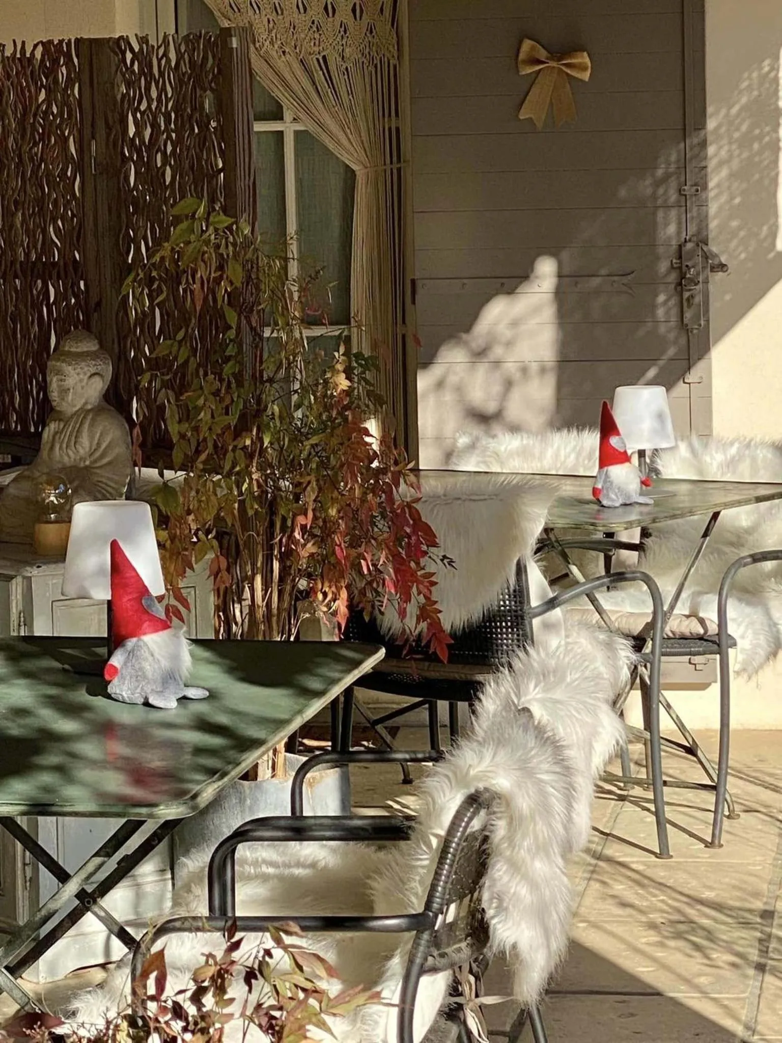 Patio in Le Jardin de Lau