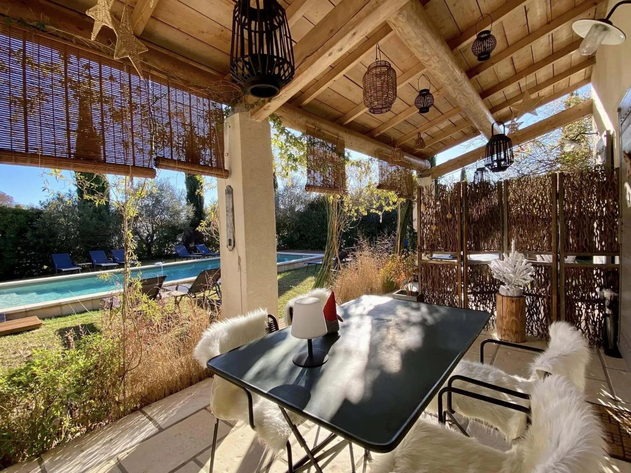Patio in Le Jardin de Lau