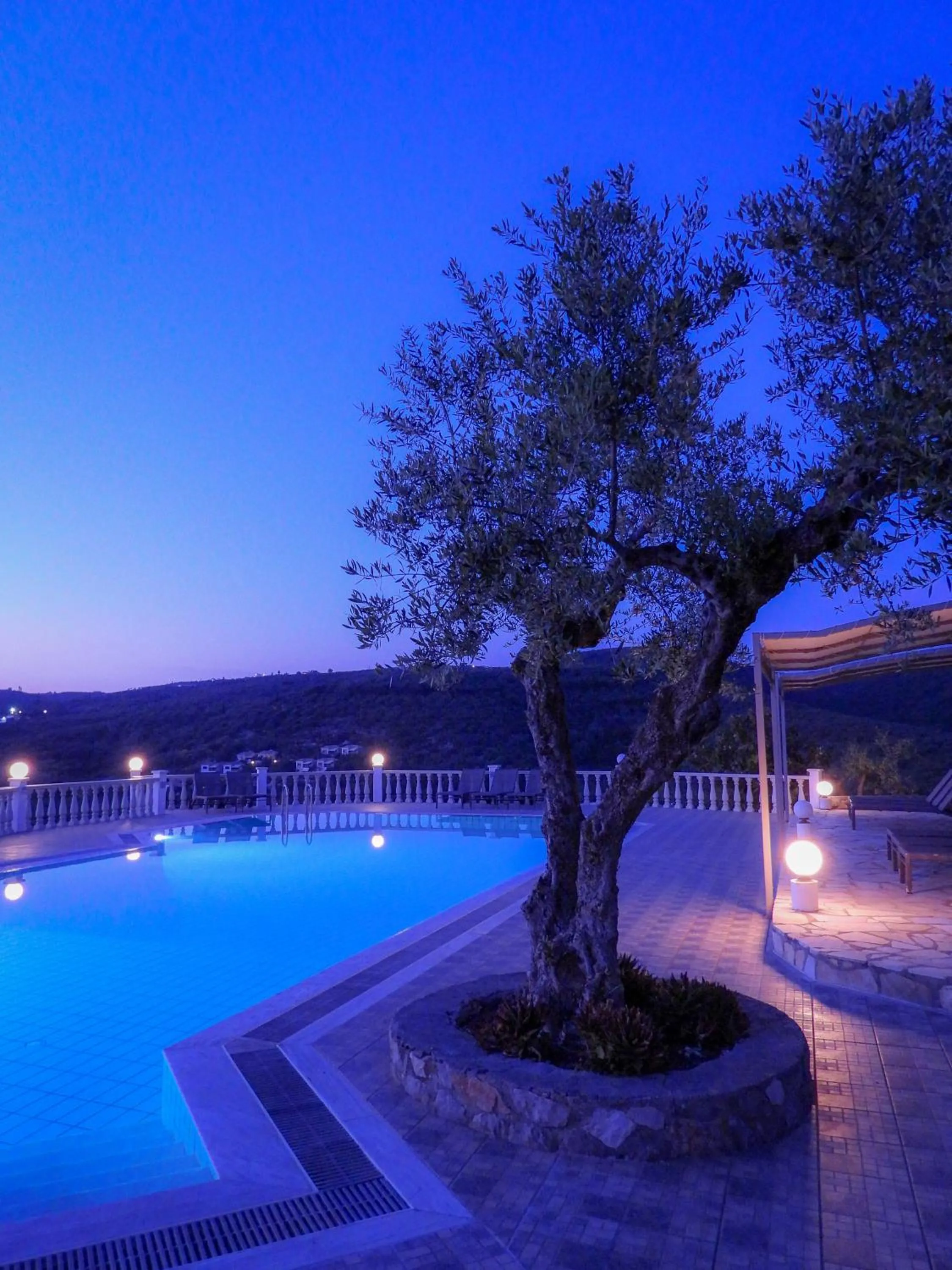 Swimming pool in Thanos Village