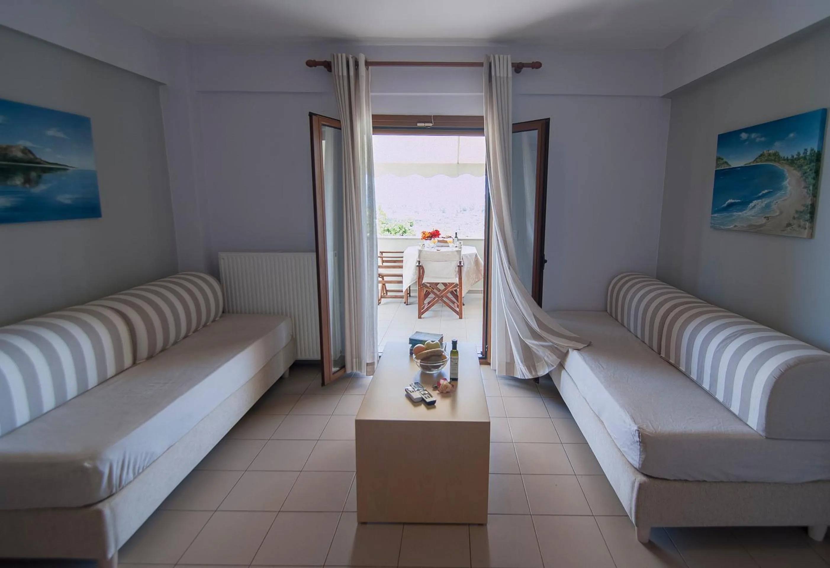 Living room in Thanos Village