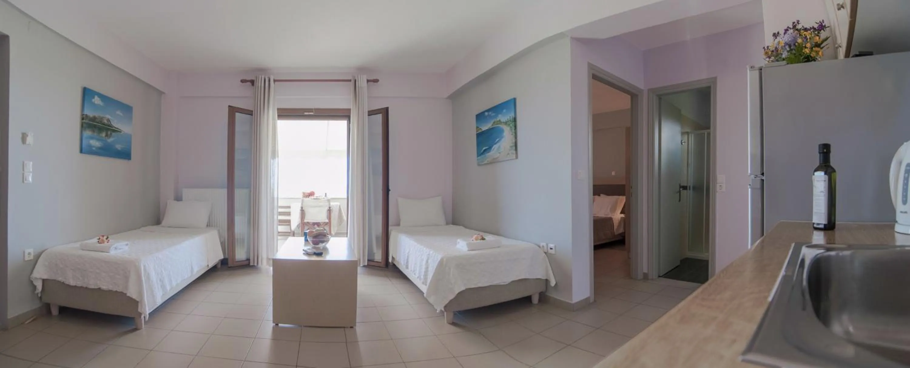 Photo of the whole room, Bed in Thanos Village