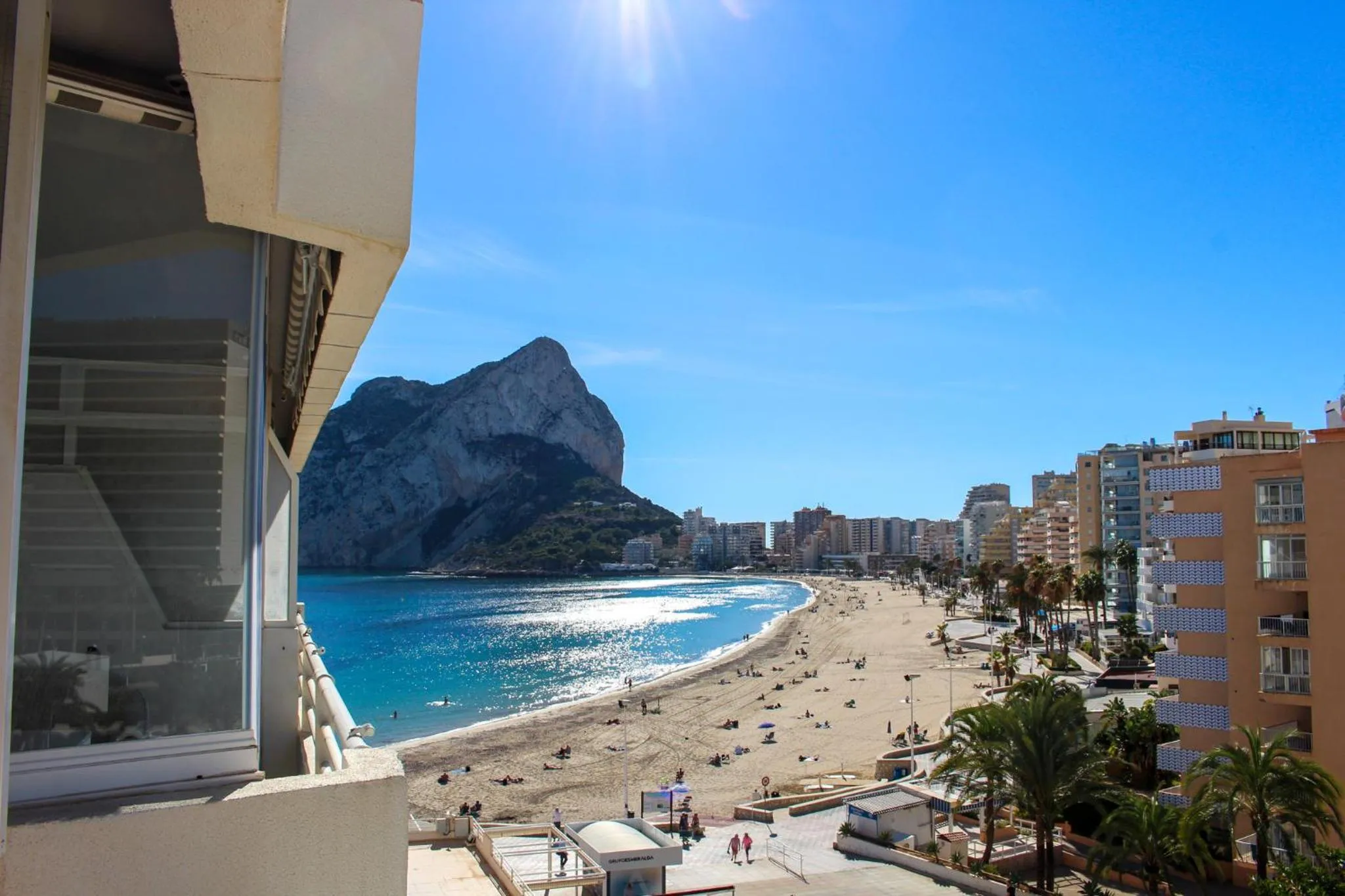 Balcony/Terrace in Apartamentos Esmeralda Unitursa