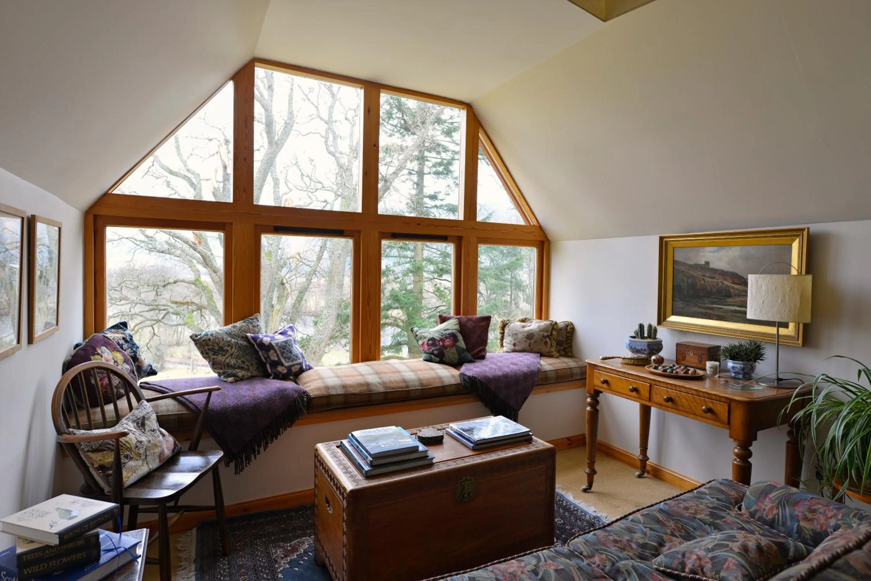 Seating area in Brae House