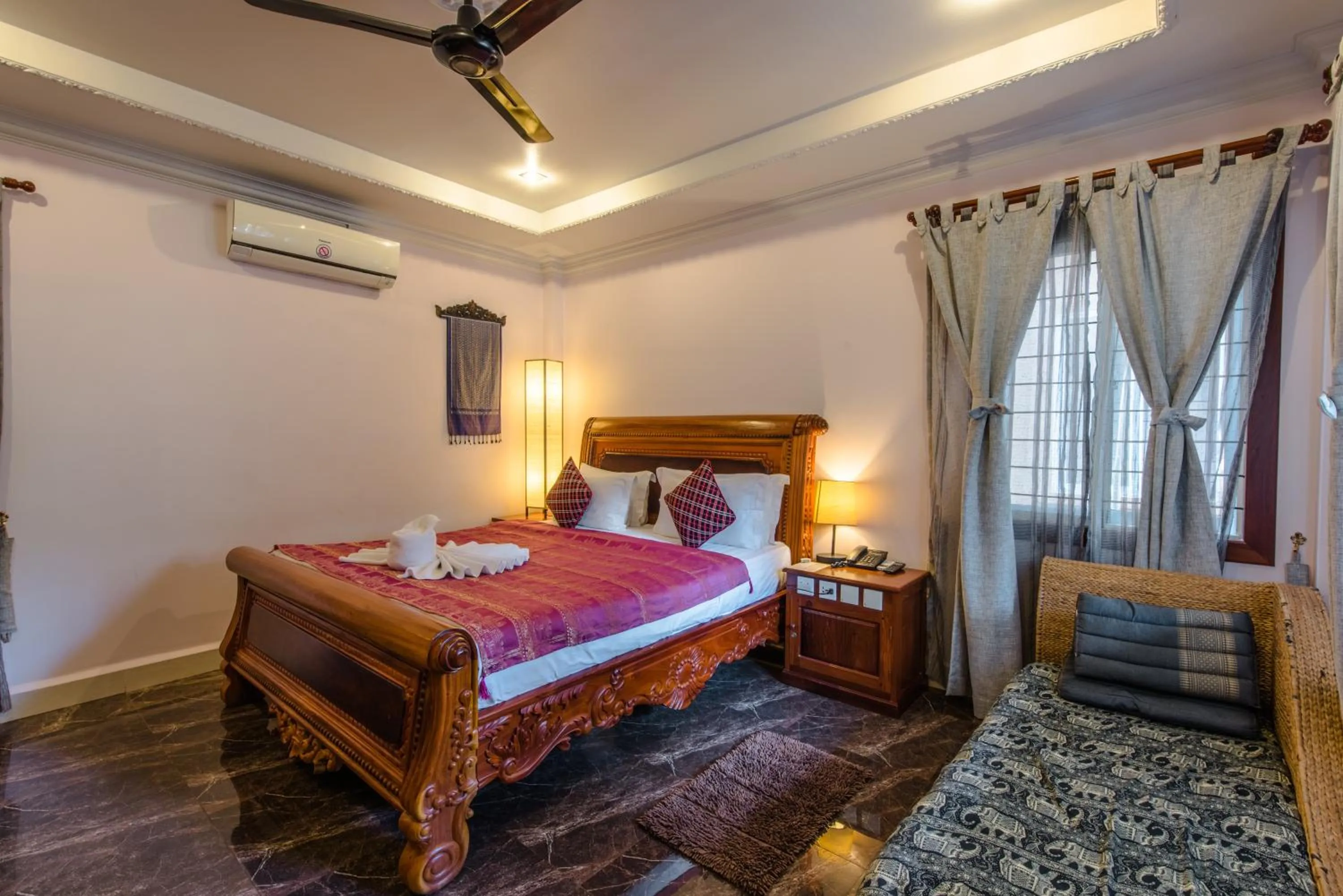 Bedroom, Bed in Delux Villa