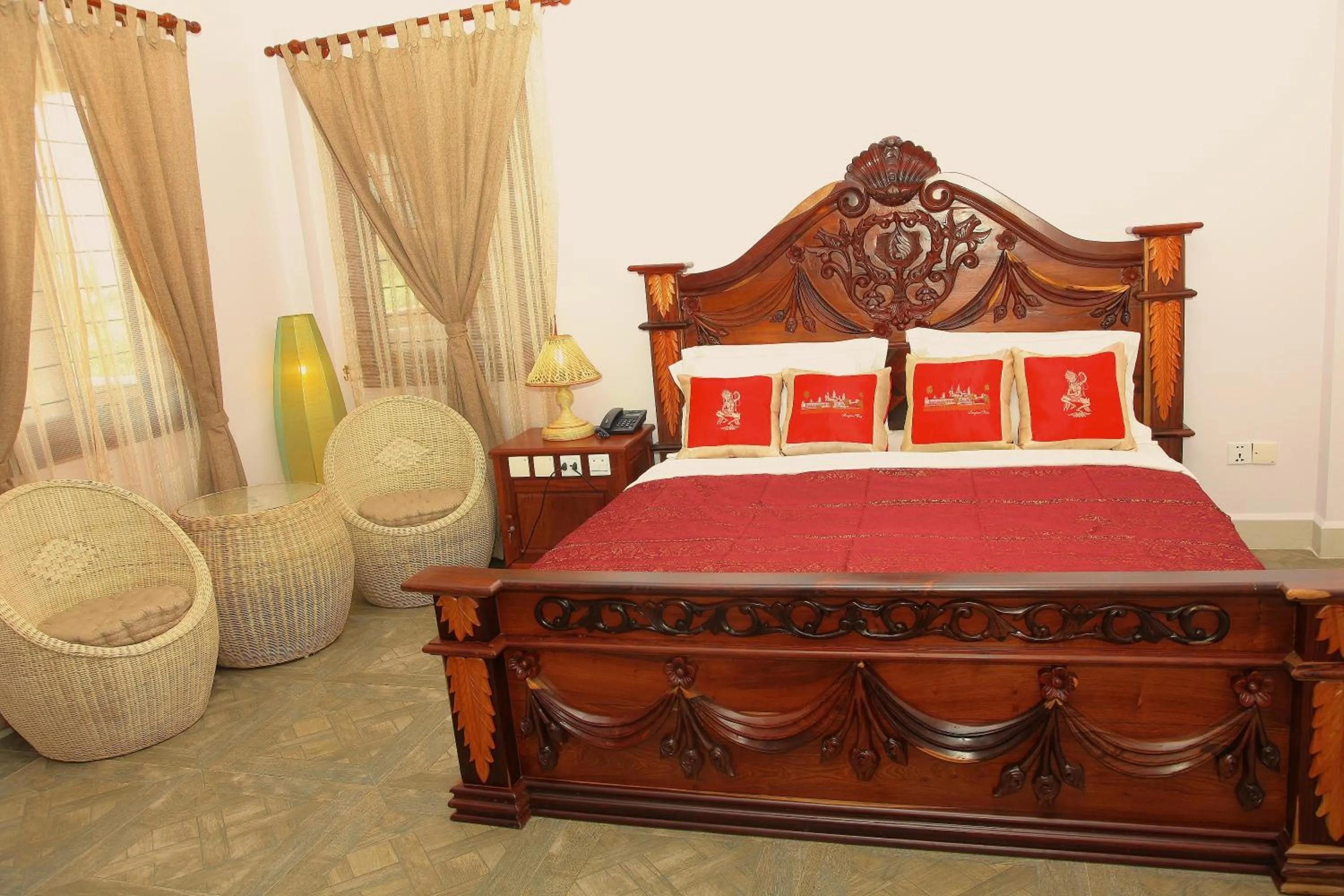 Bedroom, Bed in Delux Villa