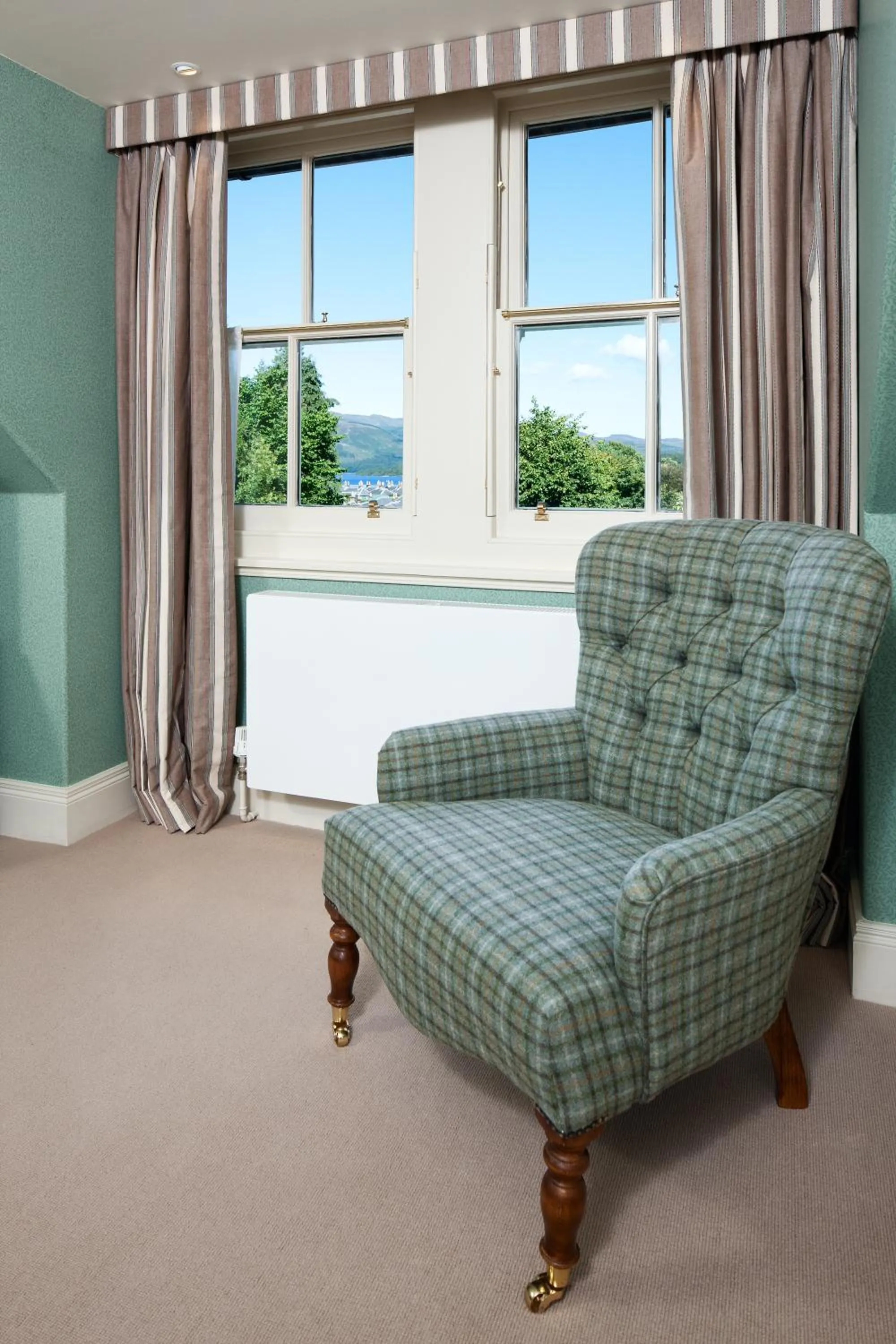 Seating area in The Loch Lomond Arms Hotel