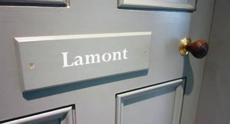 Decorative detail in The Loch Lomond Arms Hotel