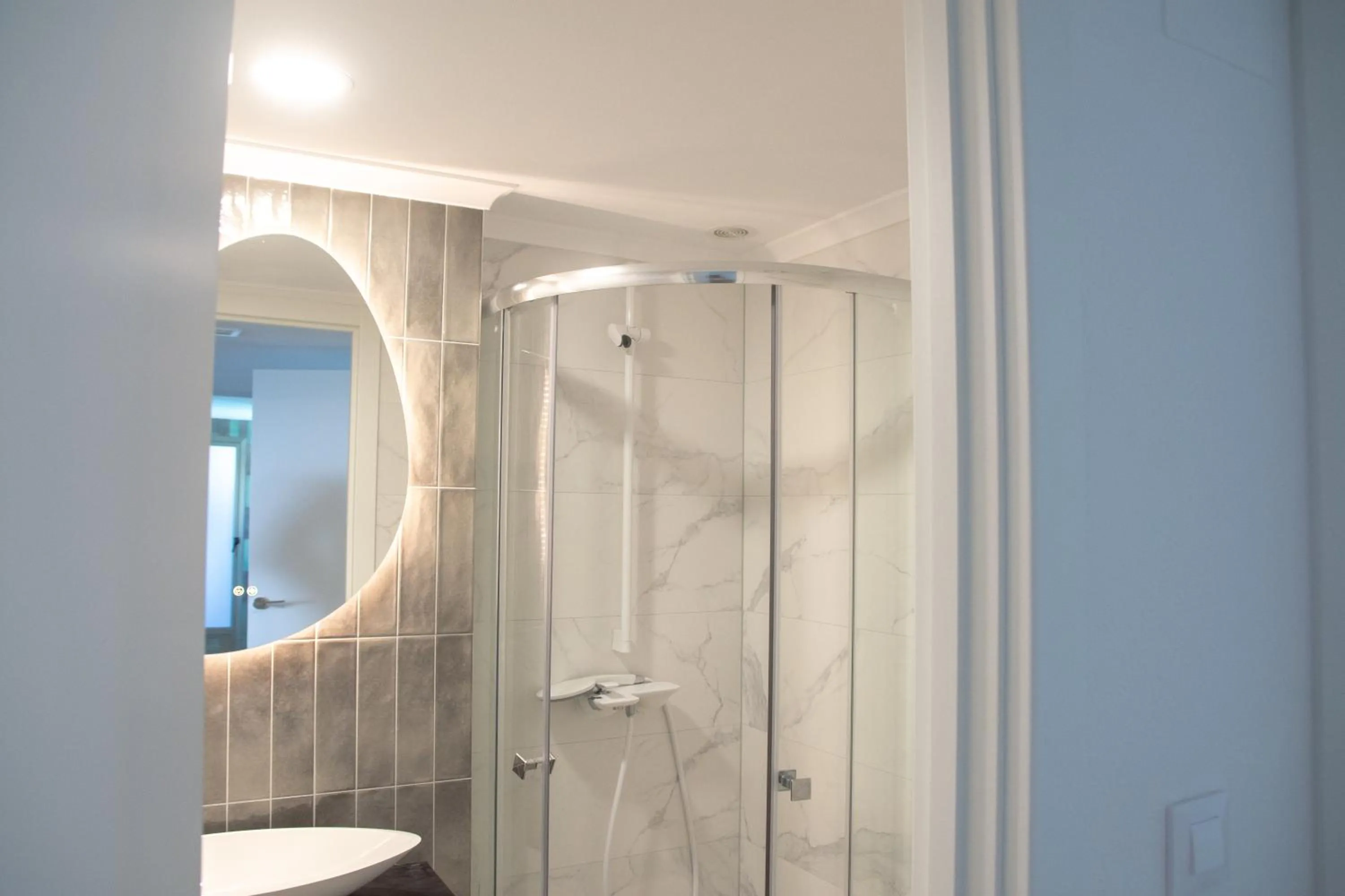 Shower in Apartamentos Hipocampos Unitursa