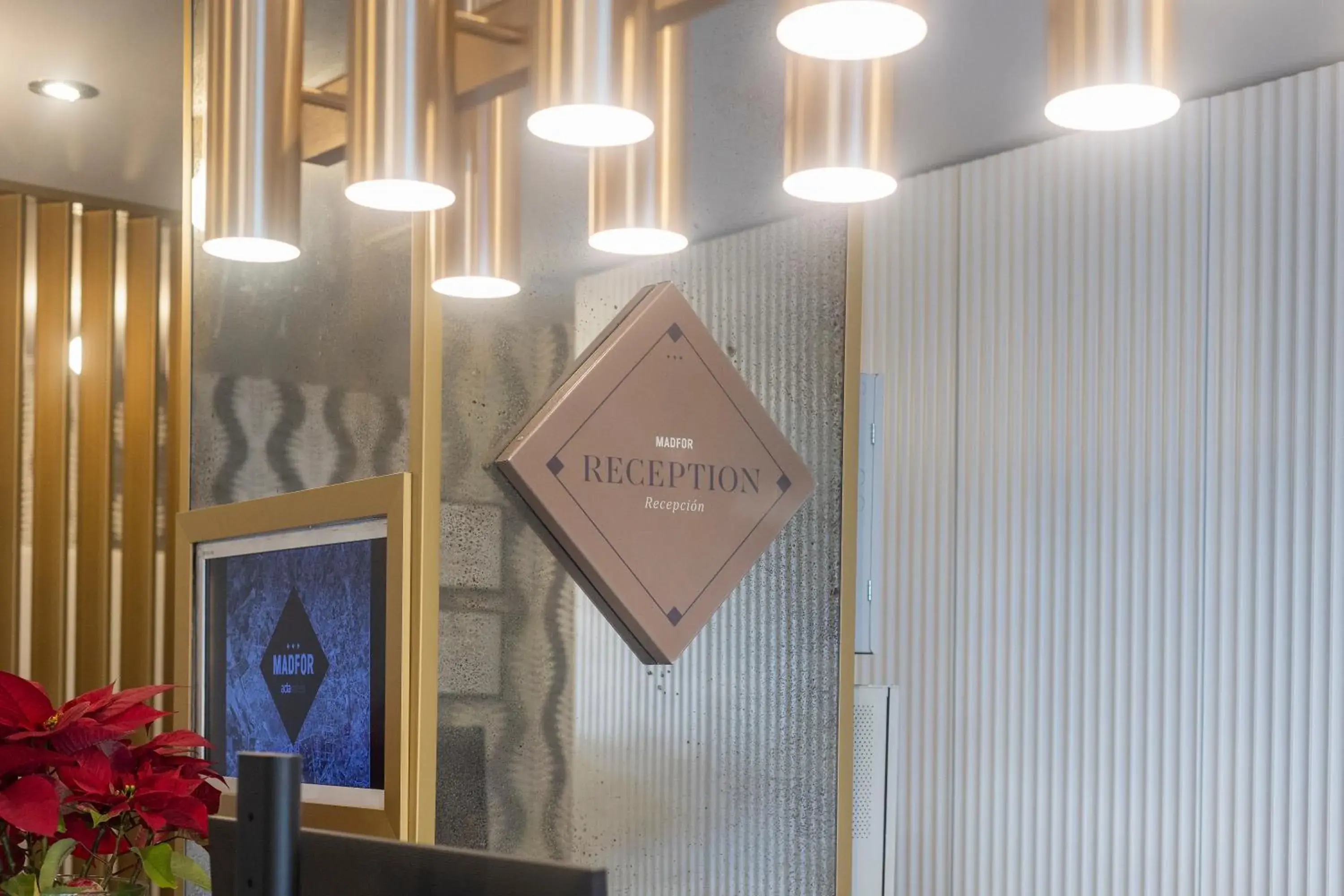 Lobby or reception in Hotel Acta Madfor Lobby or reception in Hotel Acta Madfor