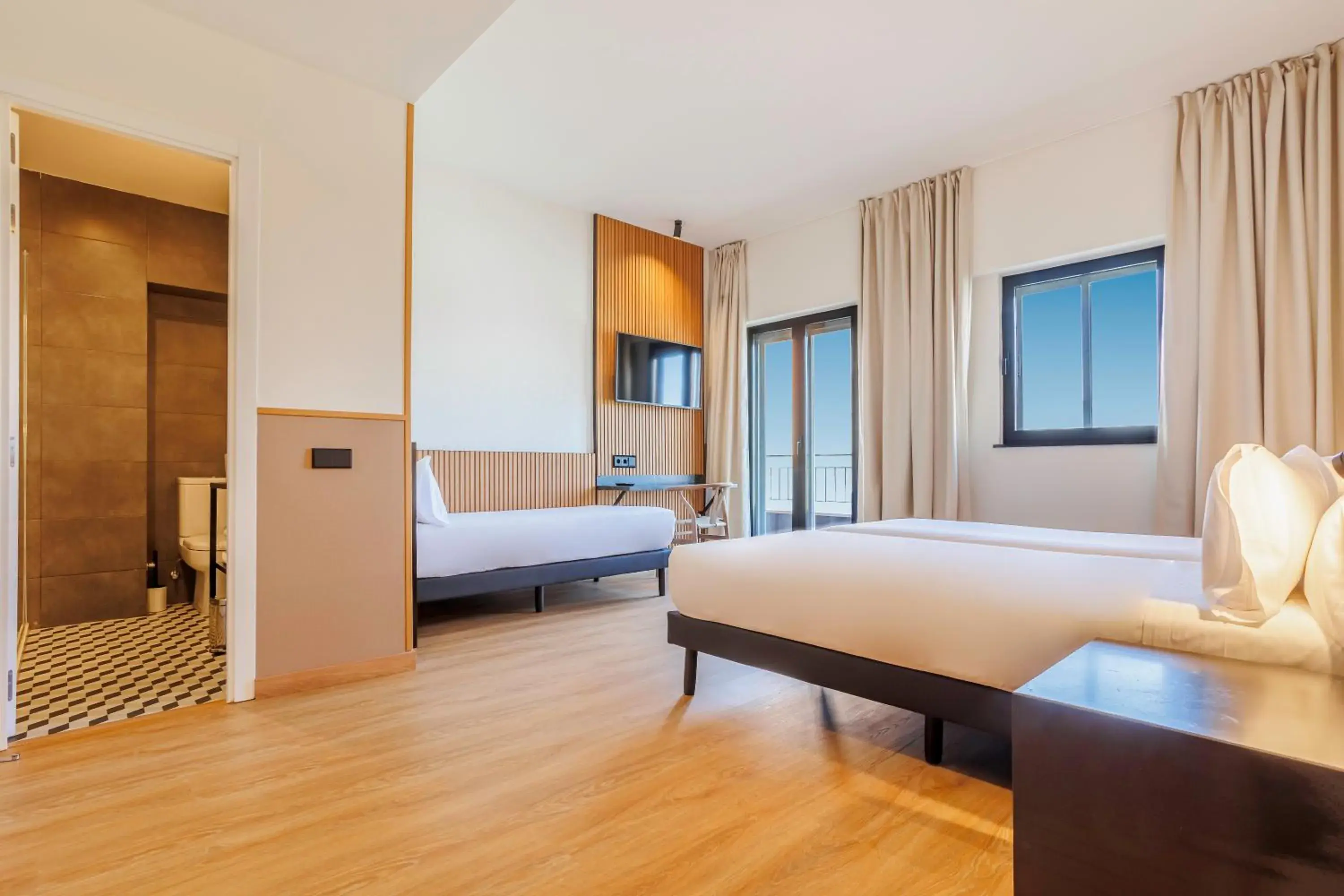 Bedroom, Bed in Hotel Acta Madfor Bedroom, Bed in Hotel Acta Madfor