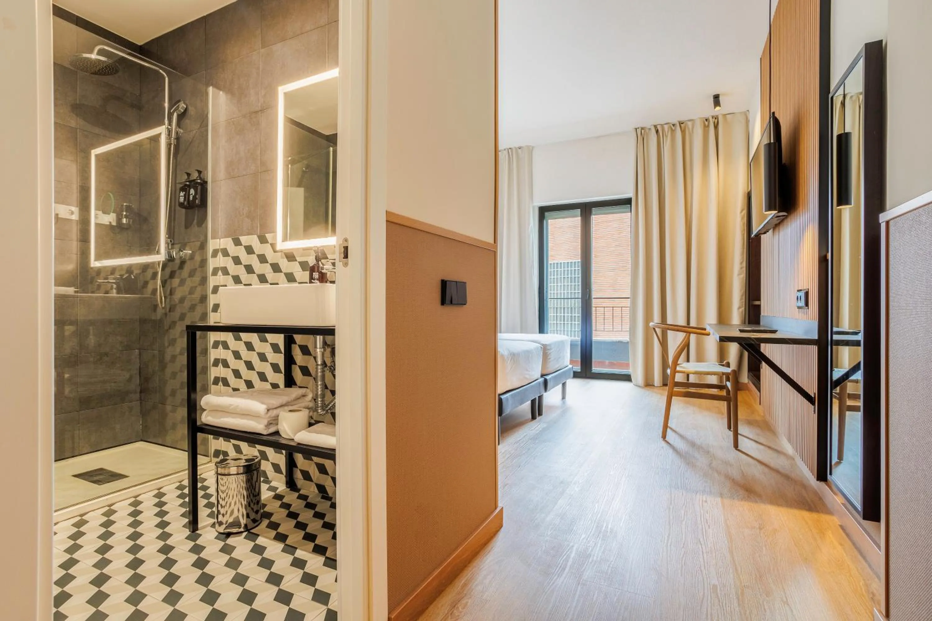 Bathroom in Hotel Acta Madfor