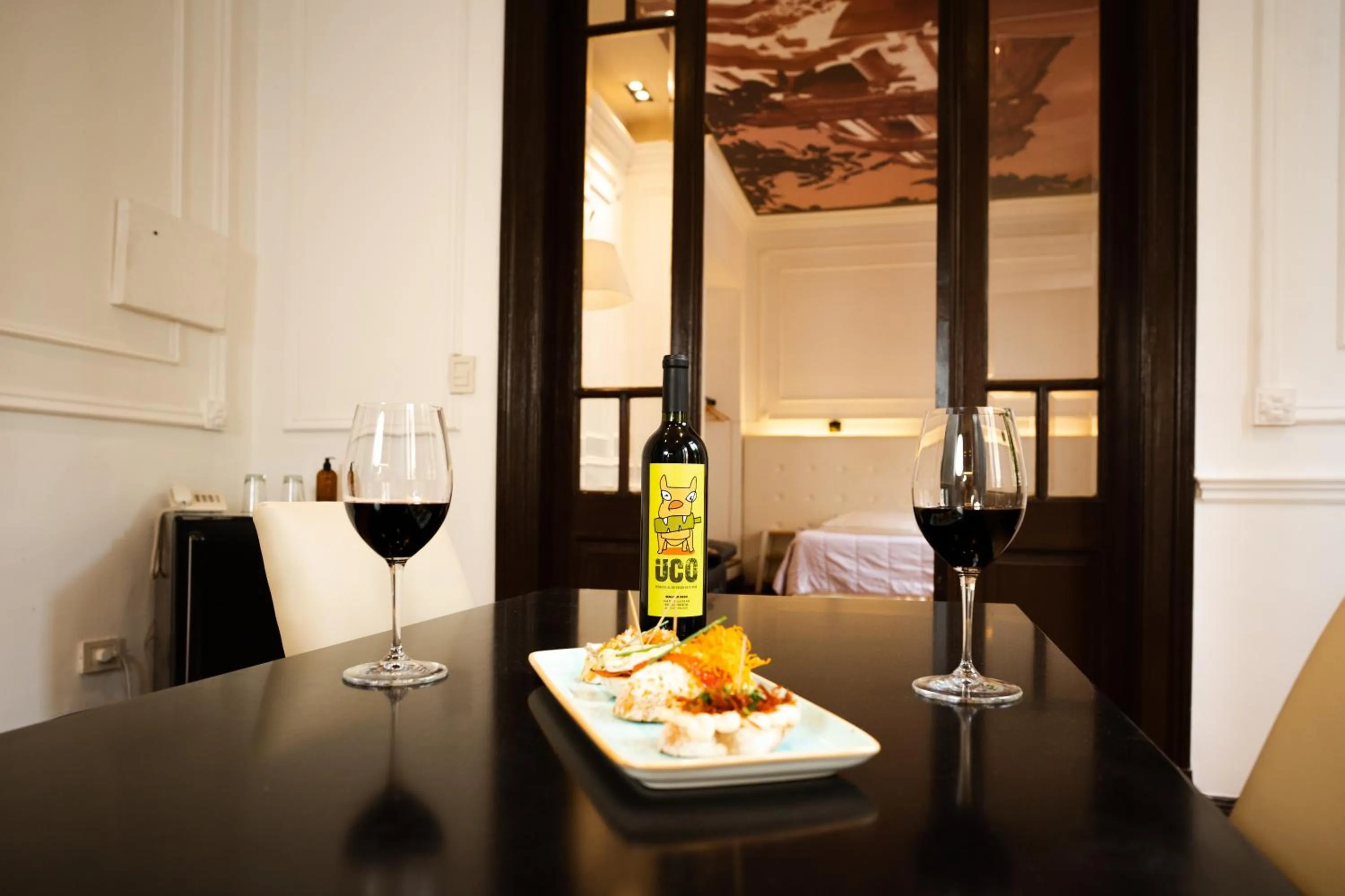 Living room in Loft Osteria by Sagardi