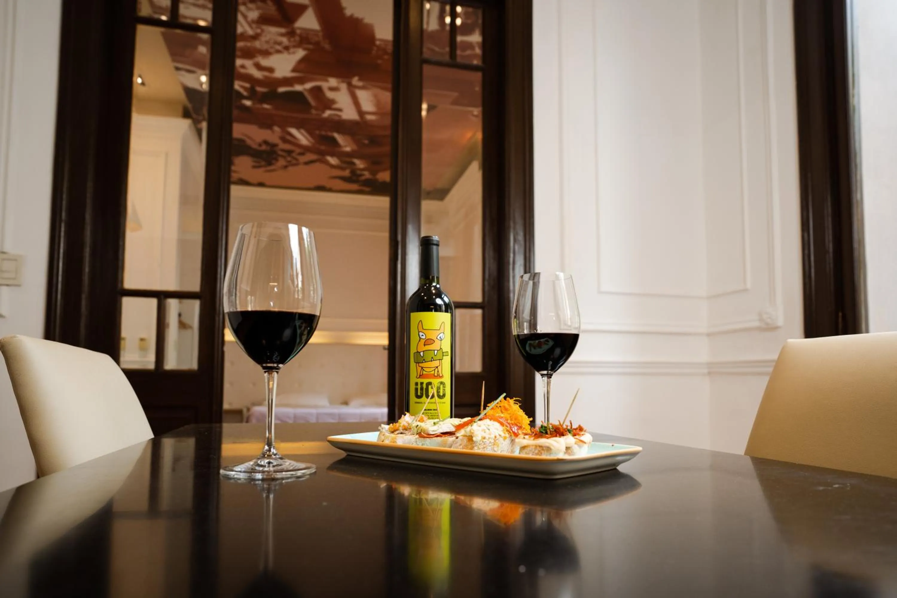 Living room in Loft Osteria by Sagardi