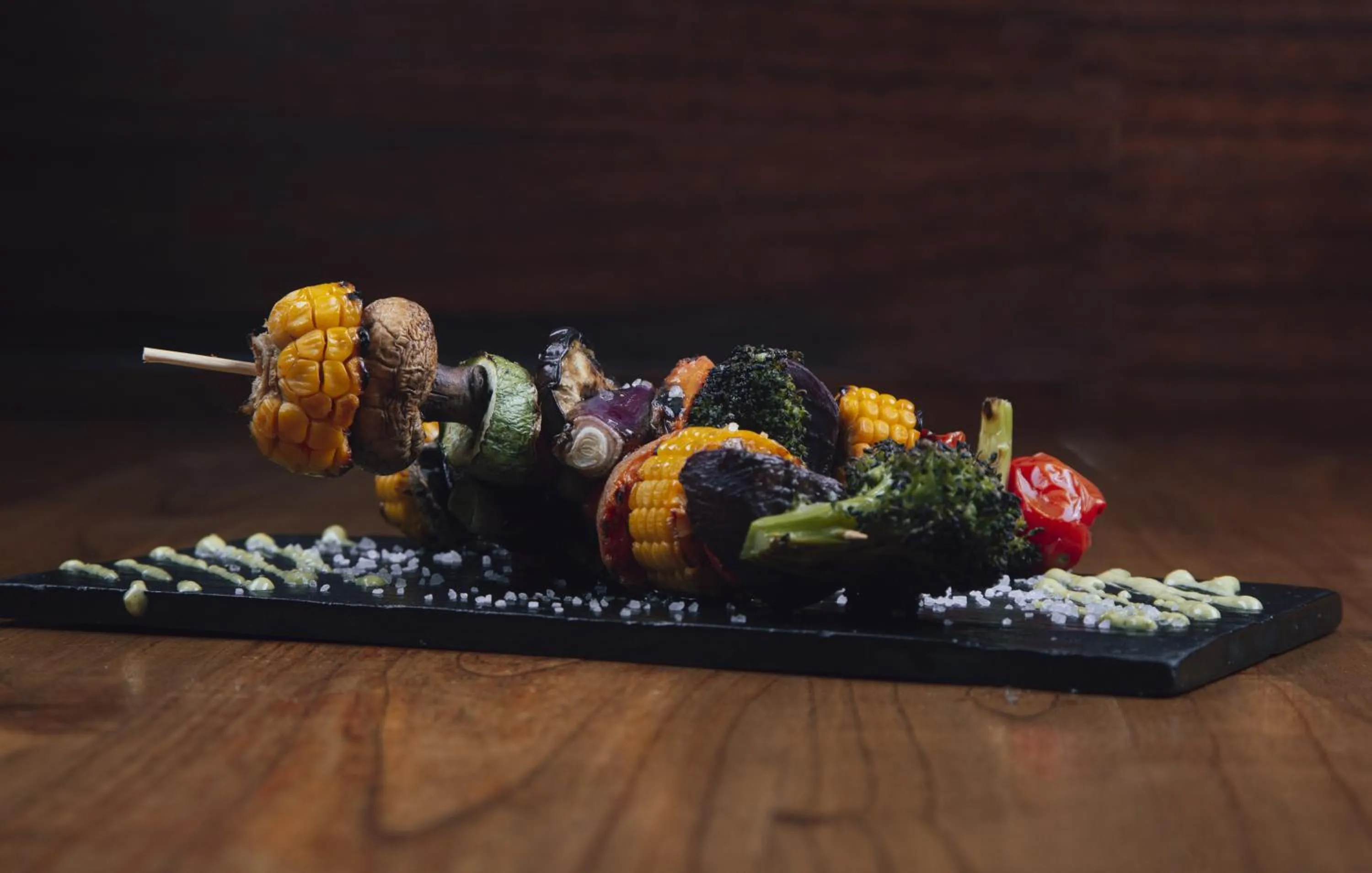 Food and drinks in Loft Osteria by Sagardi